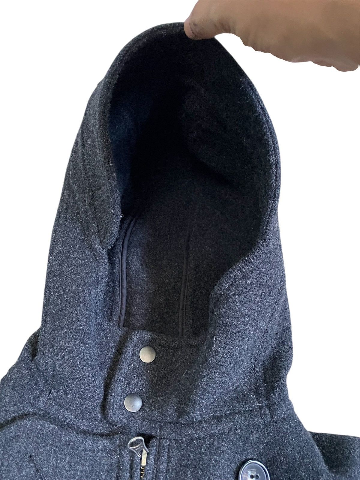 CABANE de ZUCCa Cabane De Zucca Wool Jacket With Hoodie Size US M / EU 48-50 / 2 - 6 Thumbnail