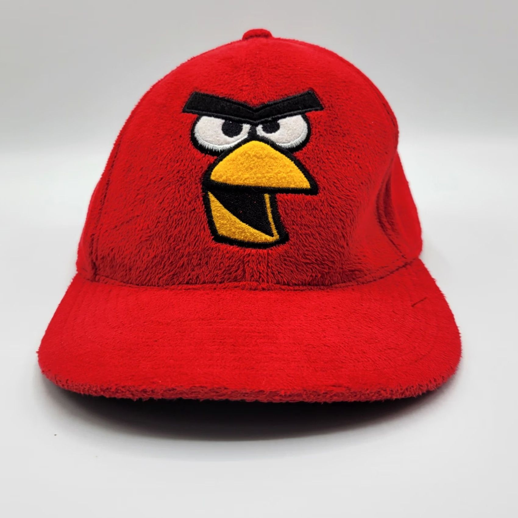Vintage Angry Birds Red Bird Snapback Adjustable Baseball Hat Cap Red Size ONE SIZE - 2 Thumbnail