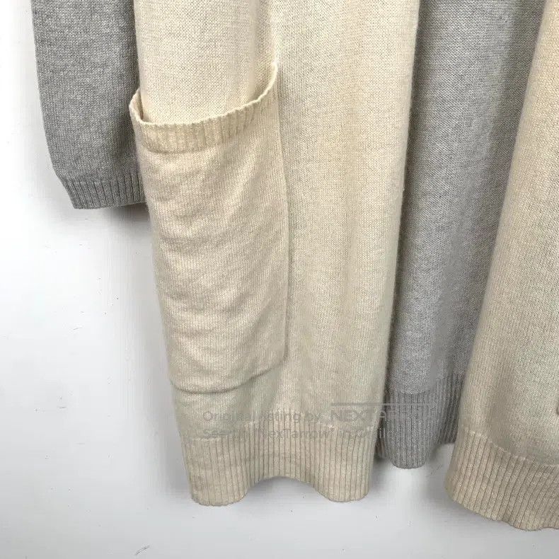 Max Mara Max Mara Color Block Long Sleeve Cashmere Long Cardigan Ja Size S / US 4 / IT 40 - 5 Thumbnail