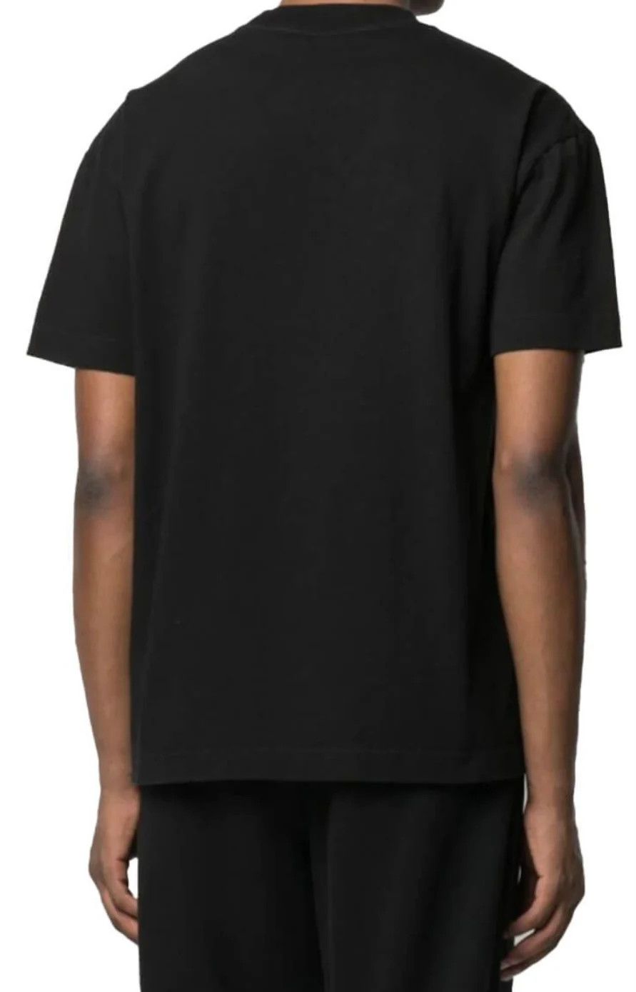 Palm Angels o1y0325 Logo Crewneck T-Shirt in Black Size US XS / EU 42 / 0 - 3 Thumbnail