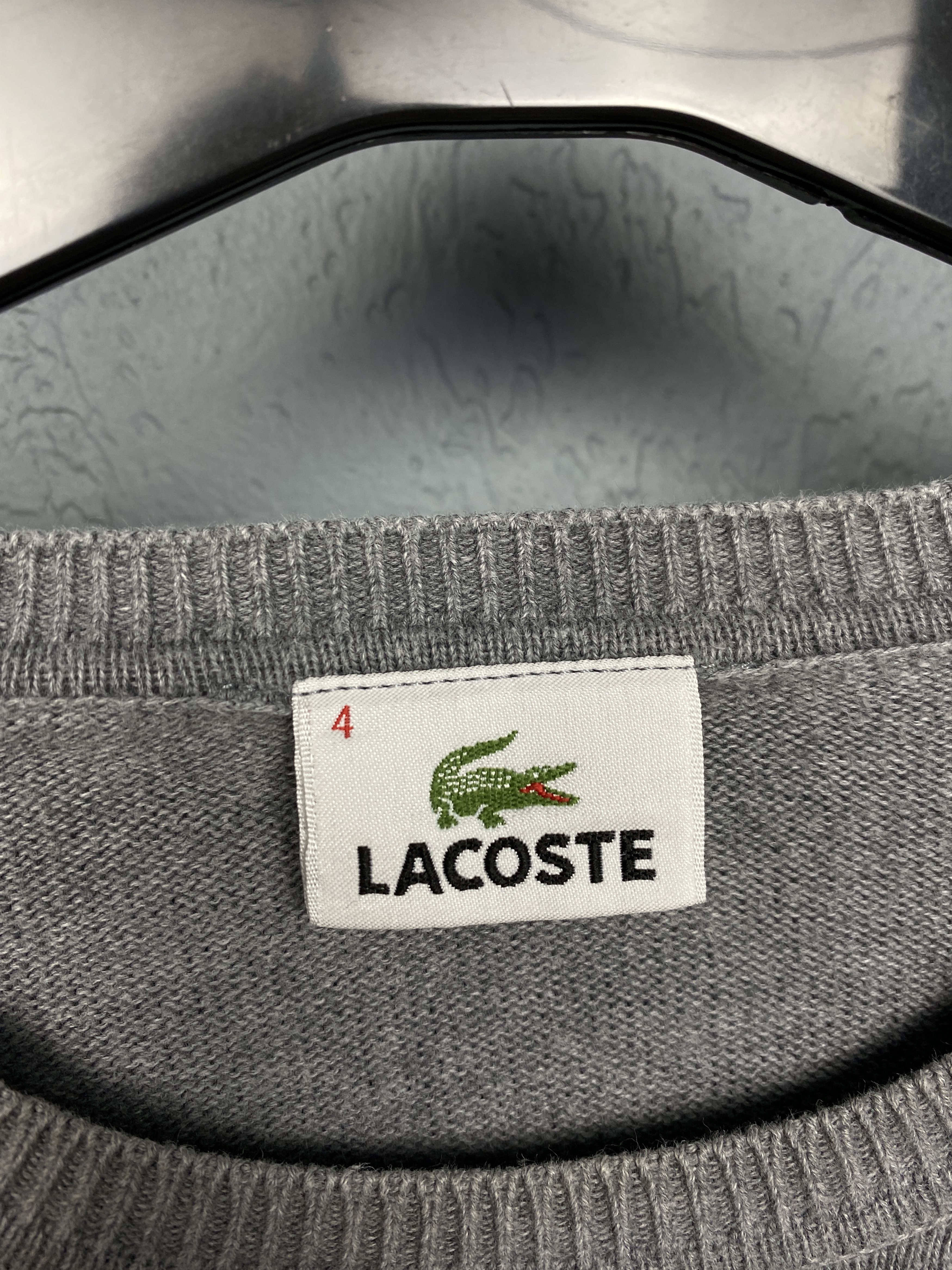 Lacoste Lacoste Vintage Mens Crew Neck Knit Sweater Size US M / EU 48-50 / 2 - 4 Thumbnail