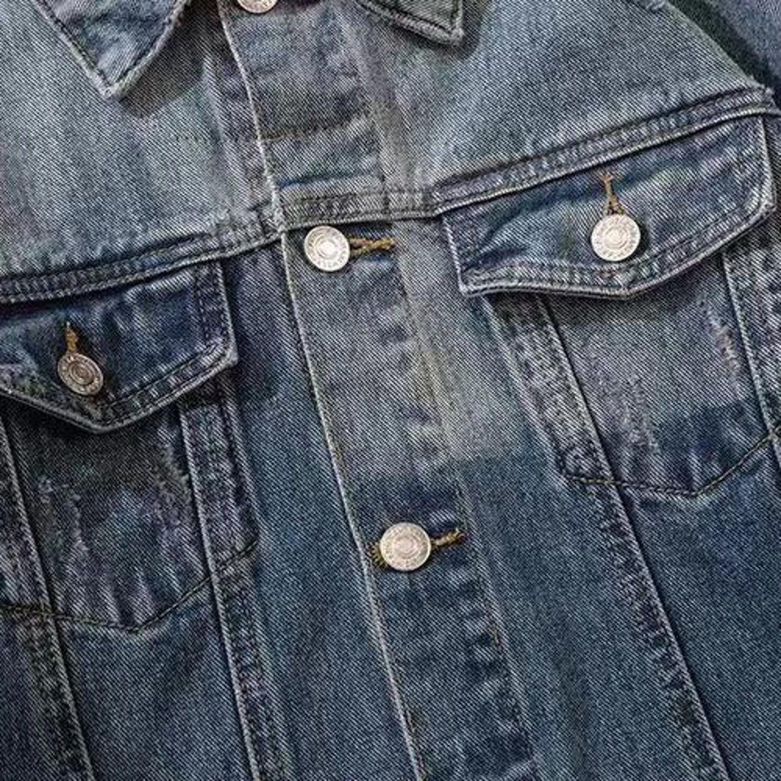 Other Faux-Layer Denim + Knit Hooded Jacket | Spliced Street Size US M / EU 48-50 / 2 - 4 Thumbnail