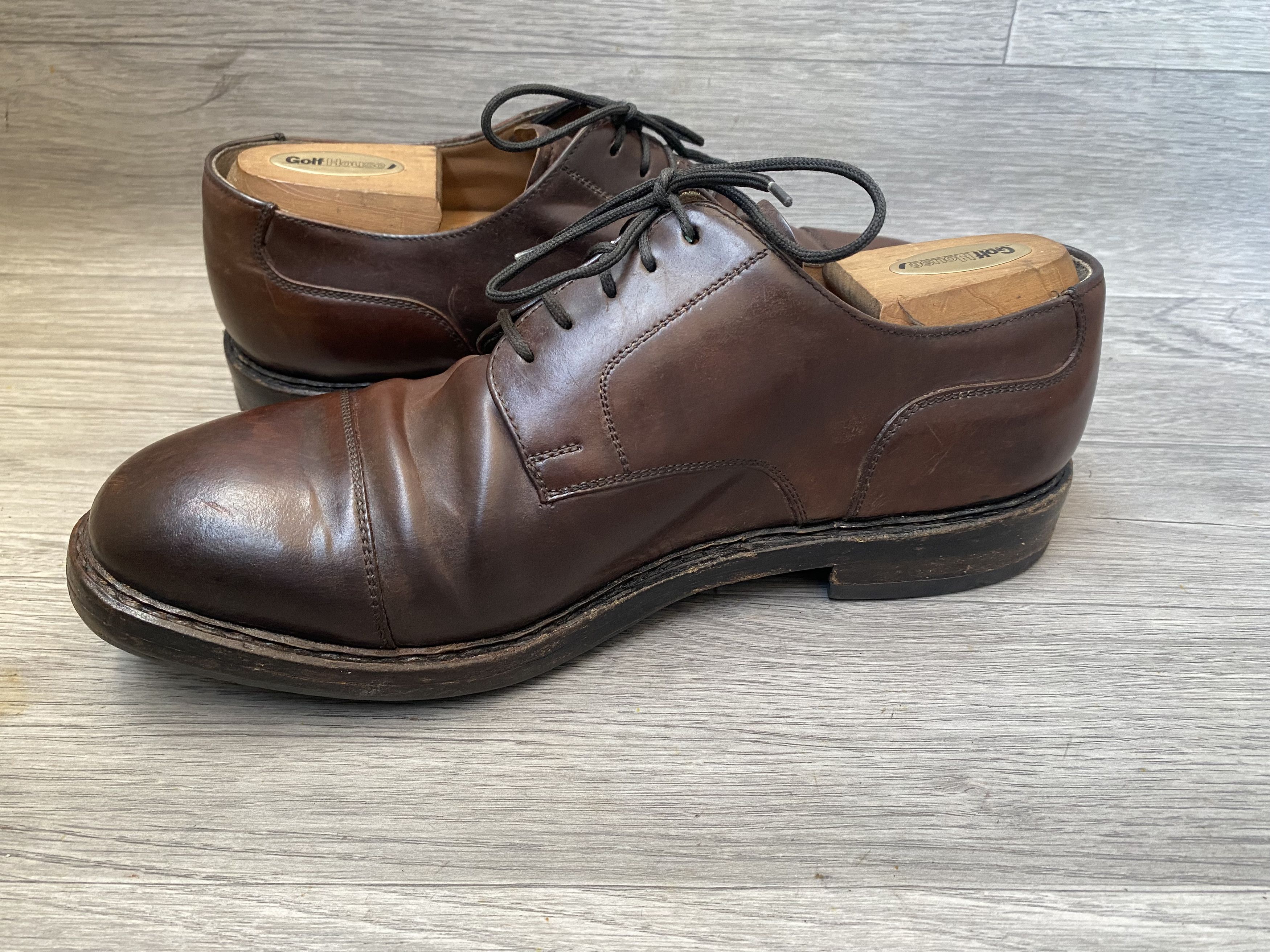Heinrich Dinkelacker Heinrich dinkelacker shell cordovan oxford cap toe shoes Size US 9 / EU 42 - 8 Thumbnail