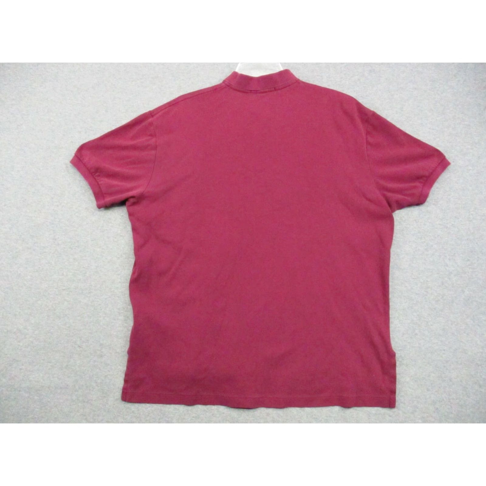 Polo Ralph Lauren Polo Ralph Lauren Shirt Mens Large Vintage Polo Short Sleeve Red Yellow Pony Shirt Size US L / EU 52-54 / 3 - 4 Thumbnail