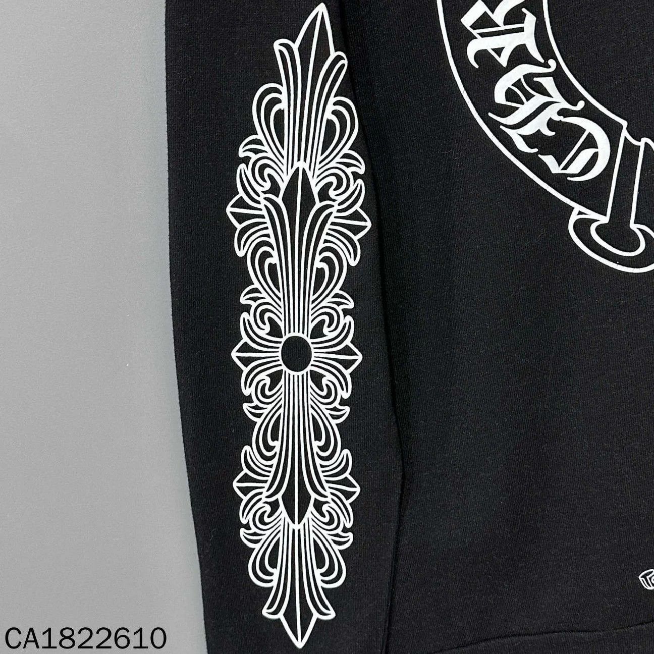 Chrome Hearts Chrome Hearts Black Arm Vine Horseshoe Zipper Hoodie M Size M / US 6-8 / IT 42-44 - 5 Thumbnail