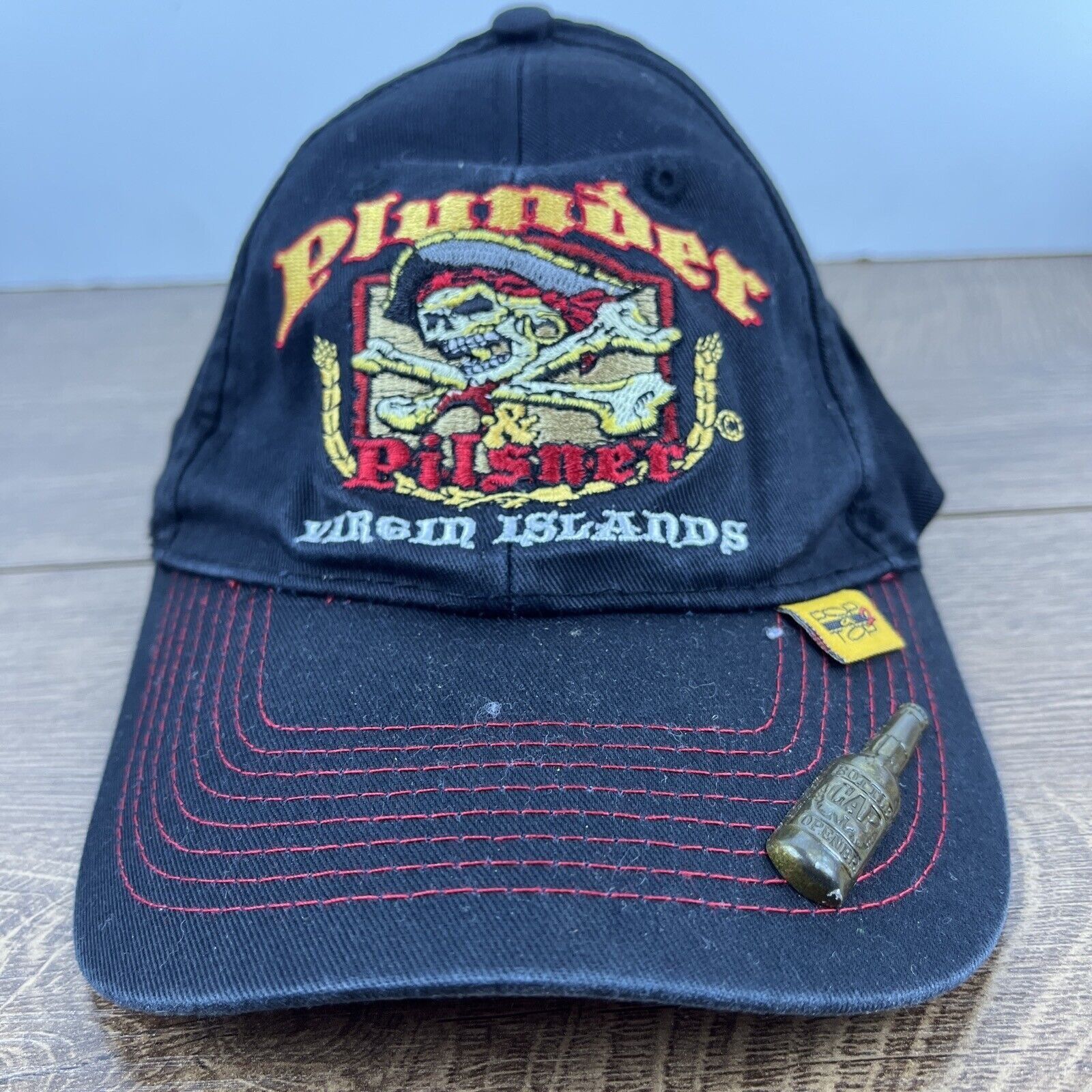 Other Plunder Pislner Hat Virgin Islands Hat Adjustable Adult Size Size ONE SIZE - 1 Thumbnail