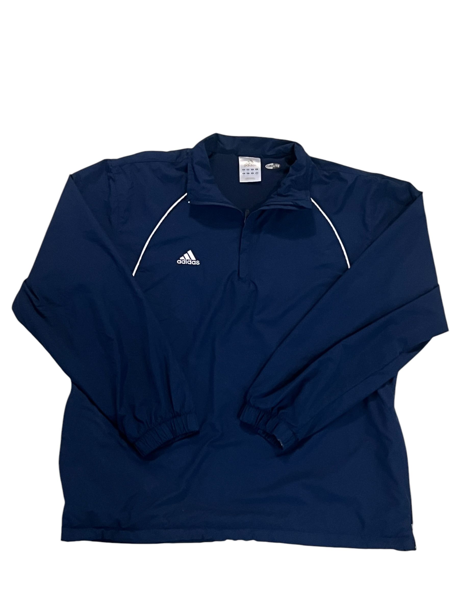Adidas Adidas Climalite Pullover Size M Blue 1/4 Zip Size US M / EU 48-50 / 2 - 1 Thumbnail