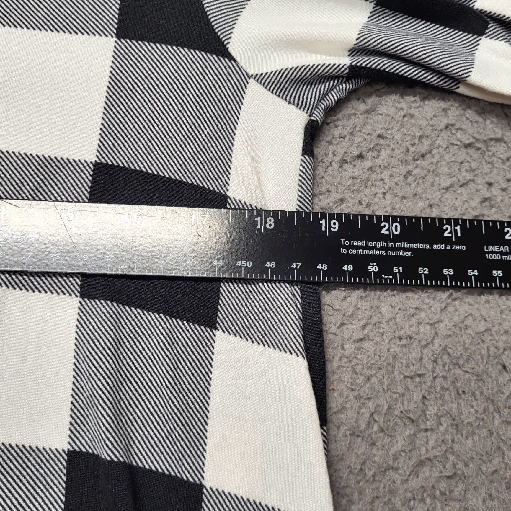 Vintage Cream & Sugar Dress Buffalo Plaid Long Sleeves 2 Pockets 40" Women's Size Medium A-Line Casual Vestment (If "Vestment" not allowed) Size M / US 6-8 / IT 42-44 - 4 Thumbnail