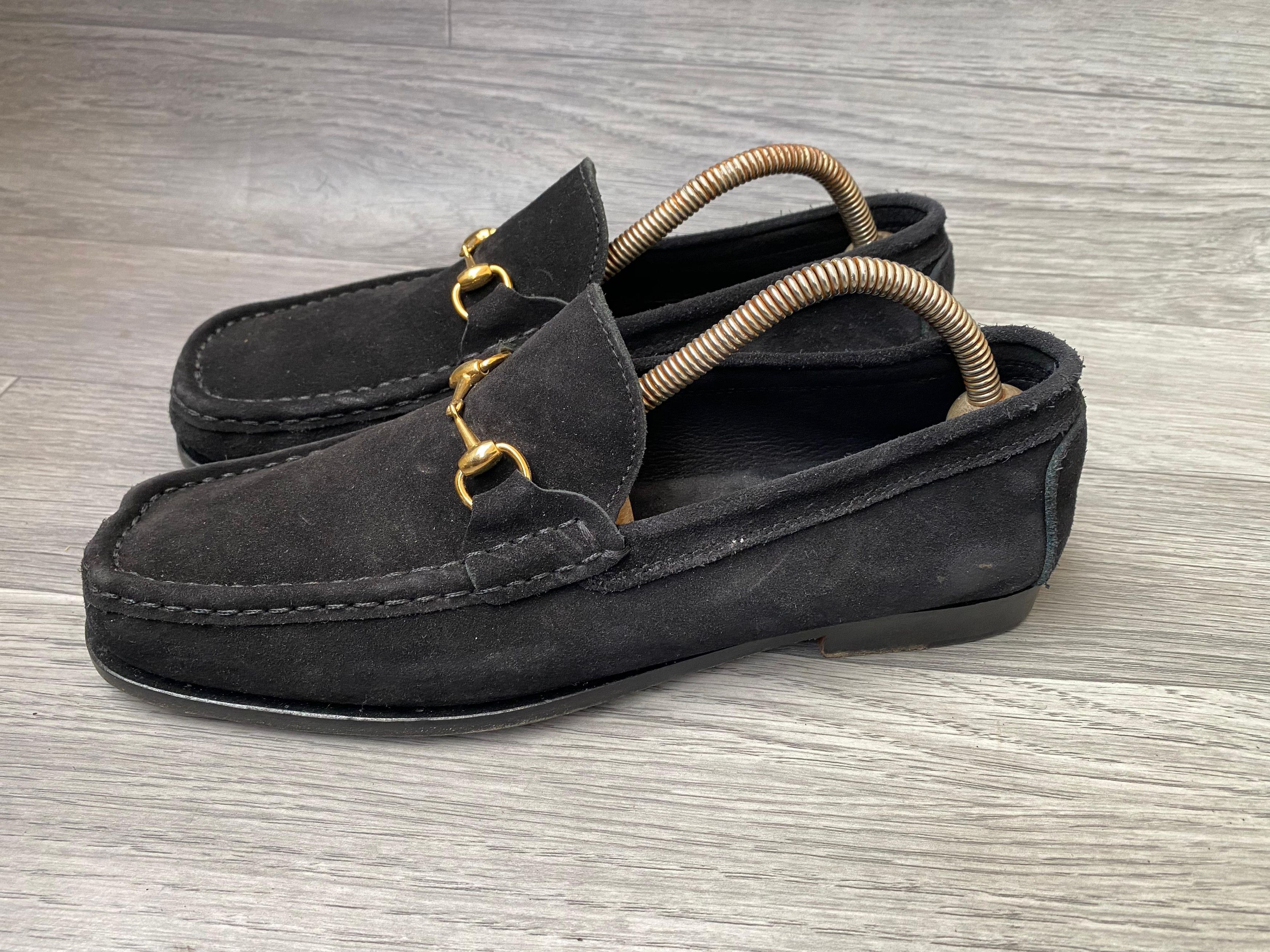 Gucci Vintage Gucci Tomford Era Horsebit Suede Shoes sz 38.5 Size US 8.5 / IT 38.5 - 2 Thumbnail