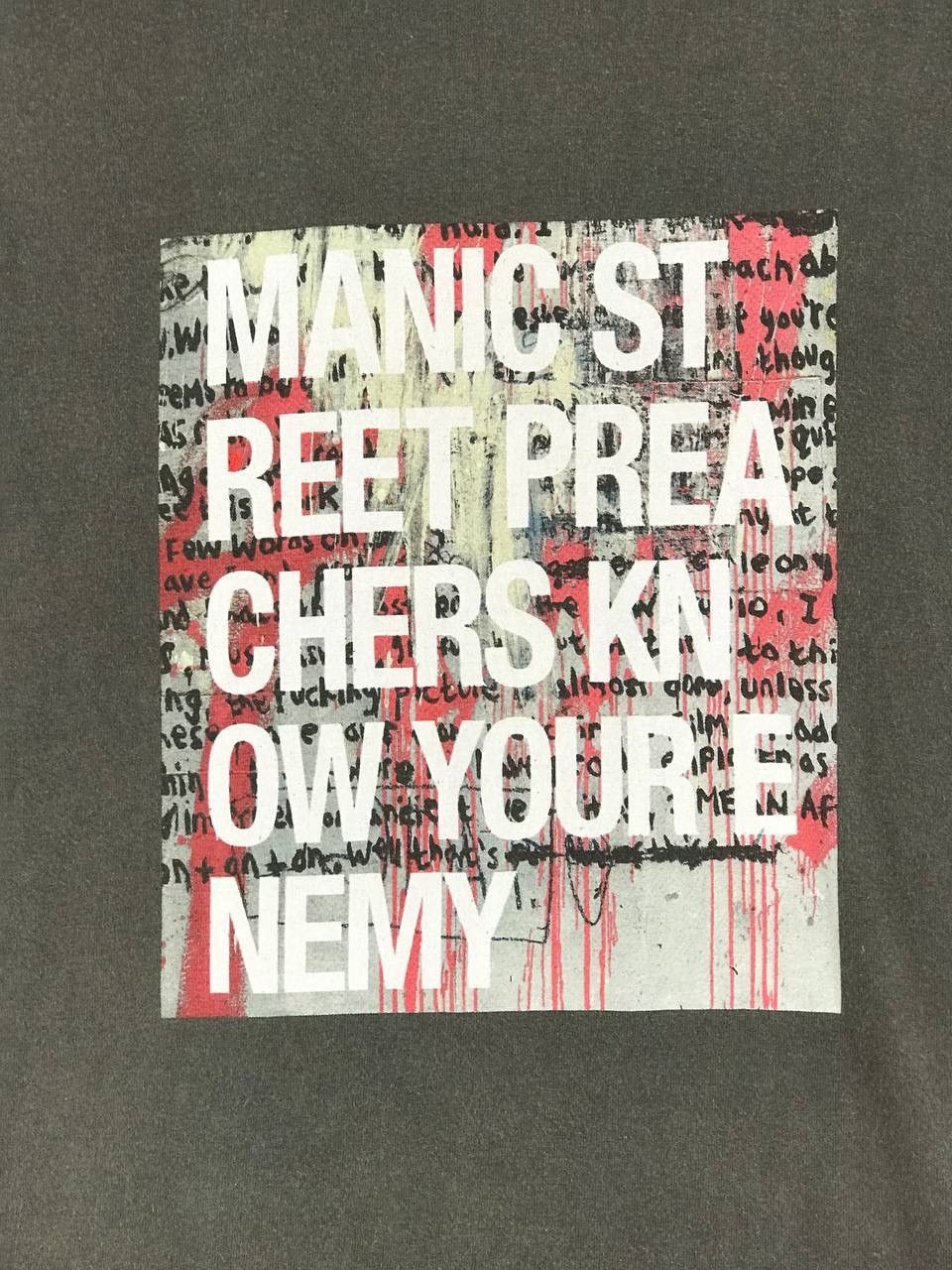 Band Tees vintage manic street preachers band uk brit pop Size US M / EU 48-50 / 2 - 3 Thumbnail