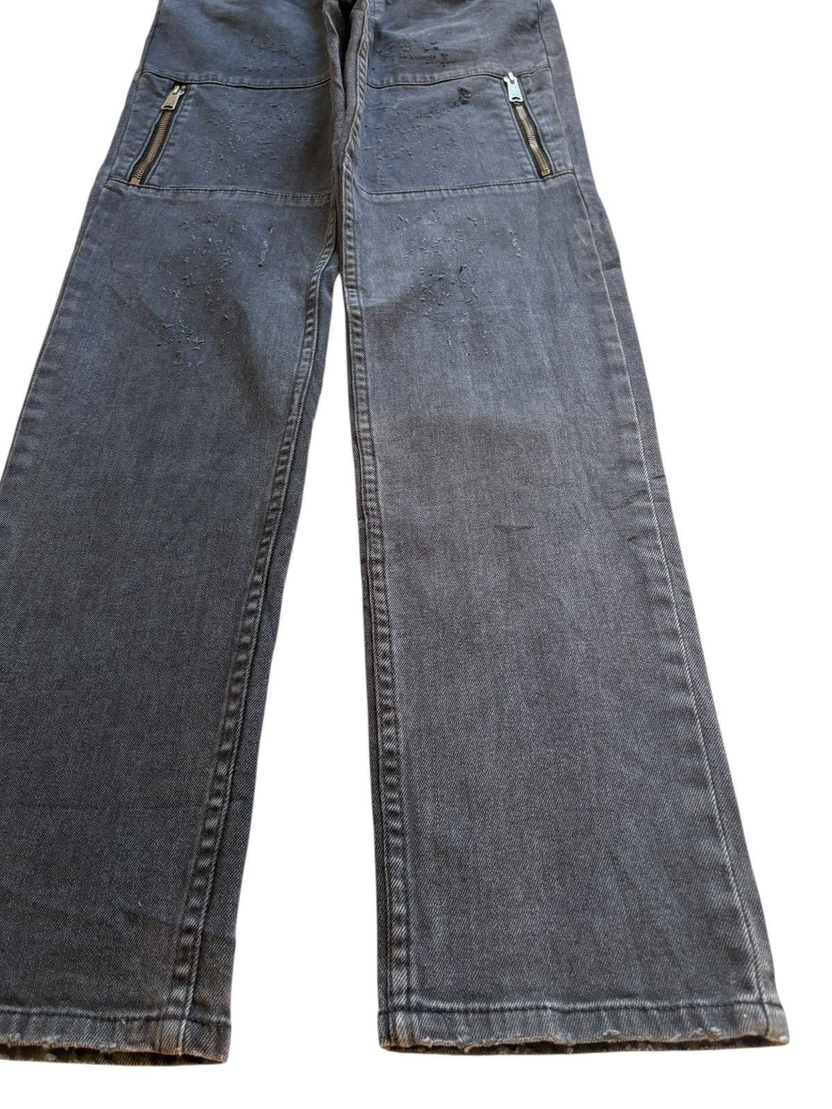 Levi's Vintage 90s Levis 606 Tactical Zipper Black Jeans Size US 34 / EU 50 - 7 Thumbnail