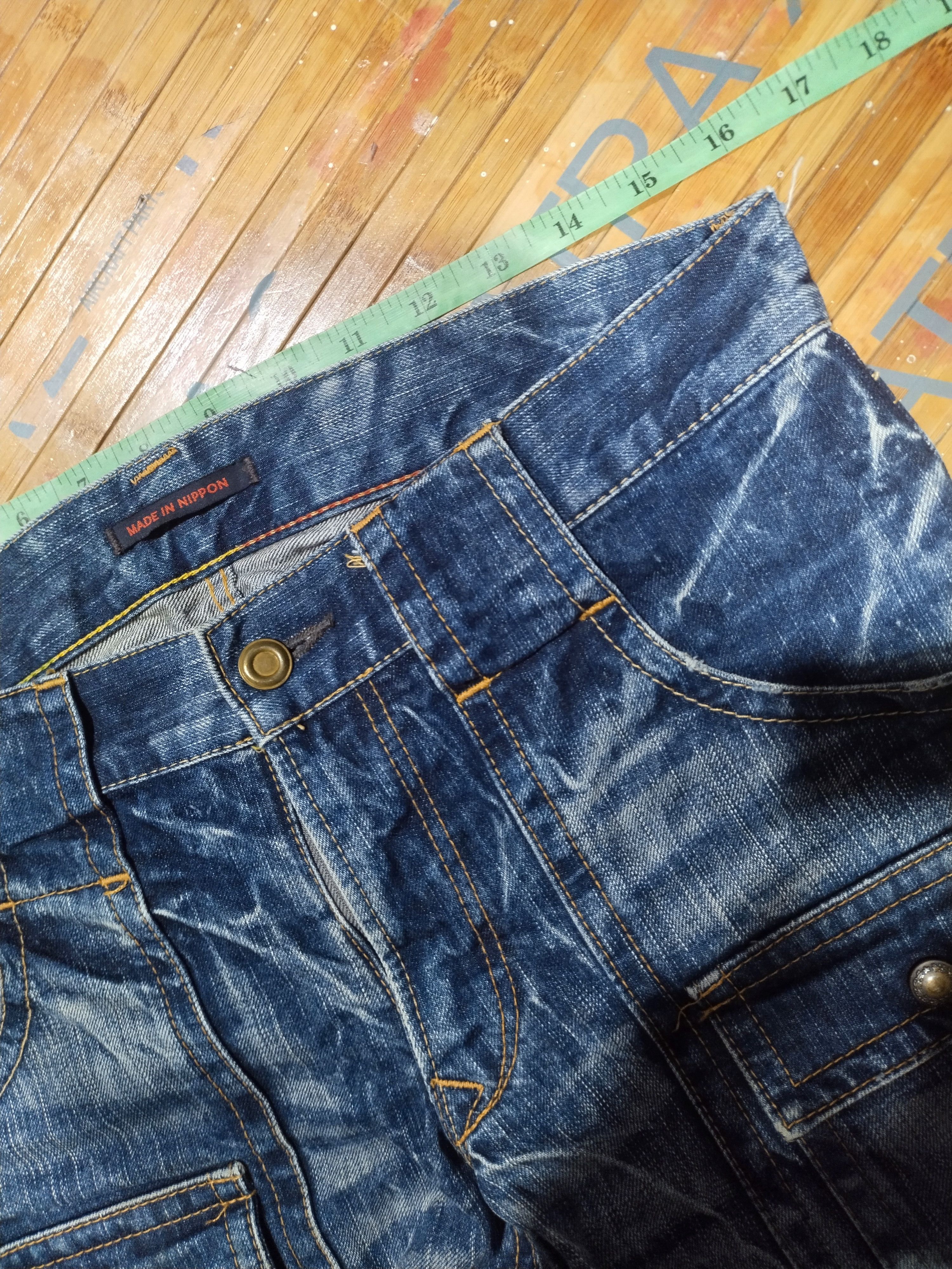 Japanese Brand Jeans Blueway, Bush Pant, Nippon Size US 32 / EU 48 - 3 Thumbnail