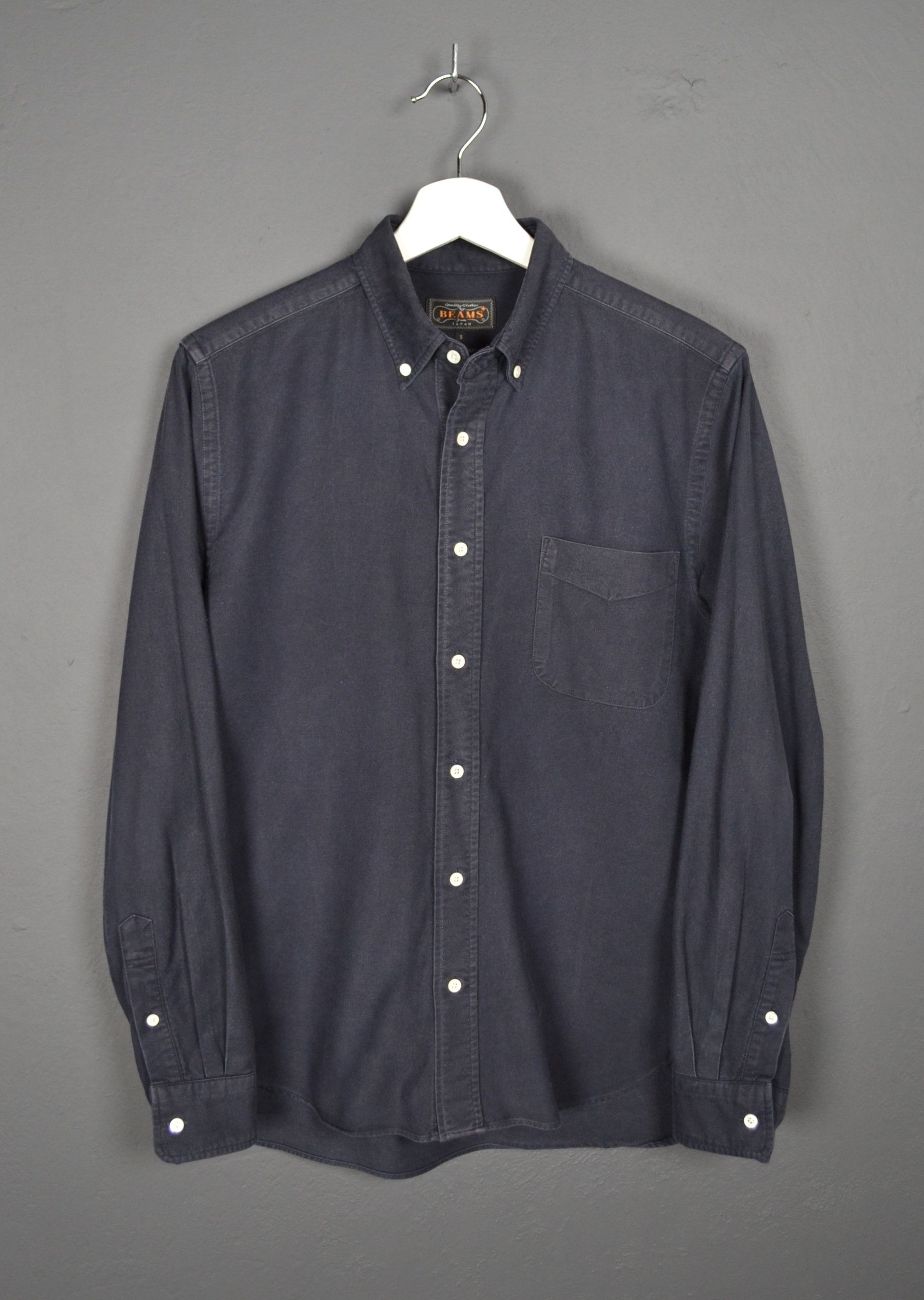 Beams Plus Beams Plus S size Black Button Up Shirt Japan Size US S / EU 44-46 / 1 - 1 Thumbnail
