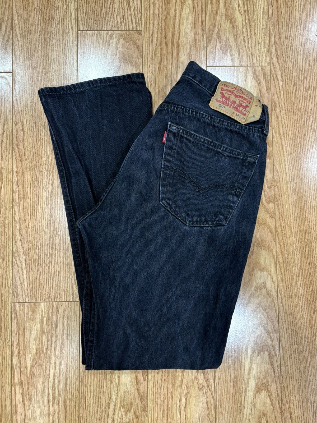Levi's Vintage Clothing Vintage Levis 501 Denim Jeans Size US 32 / EU 48 - 2 Thumbnail