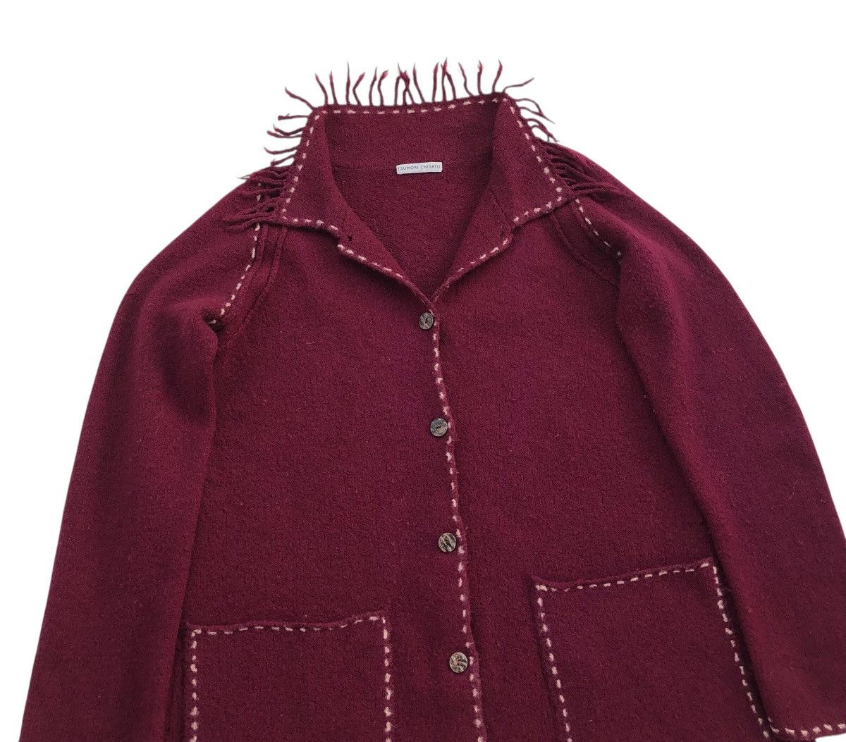 Issey Miyake Tsumori Chisato by Issey Miyake Knitted Cardigan Jacket Size M / US 6-8 / IT 42-44 - 9 Thumbnail