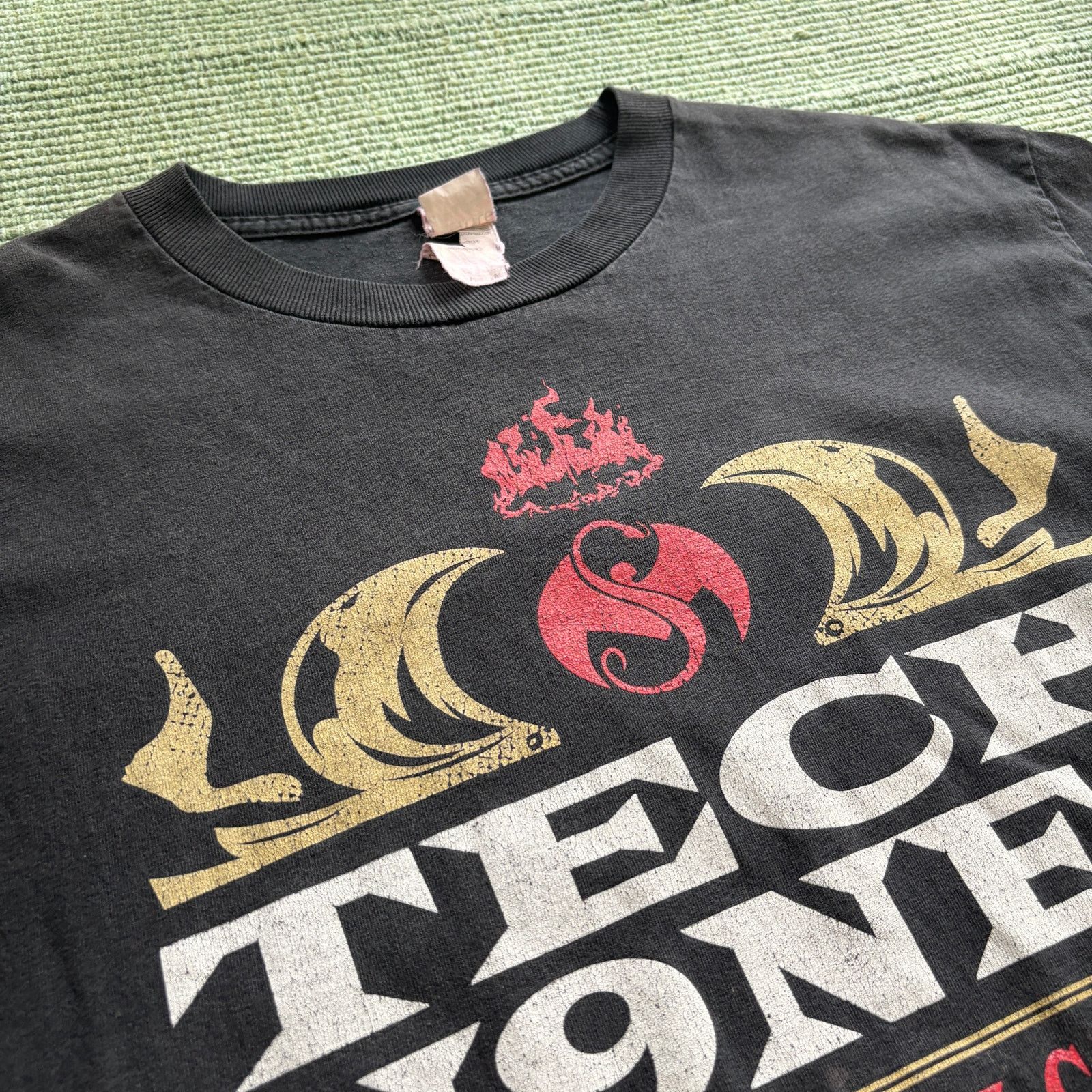 Vintage 2013 Tech N9ne Tour Tee Shirt, Faded Black Cotton Tee Sz M Size US M / EU 48-50 / 2 - 3 Thumbnail