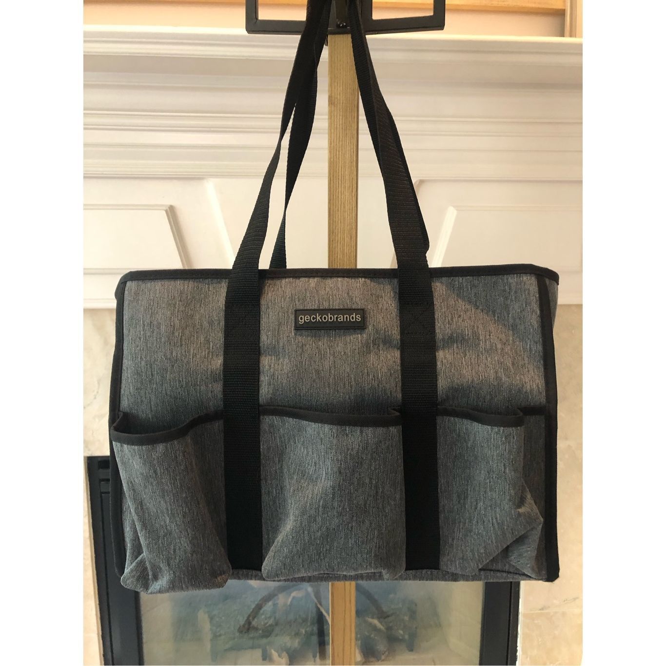 Other Geckobrands Gray Eight Outer Pocket Everyday Tote Size ONE SIZE - 1 Thumbnail