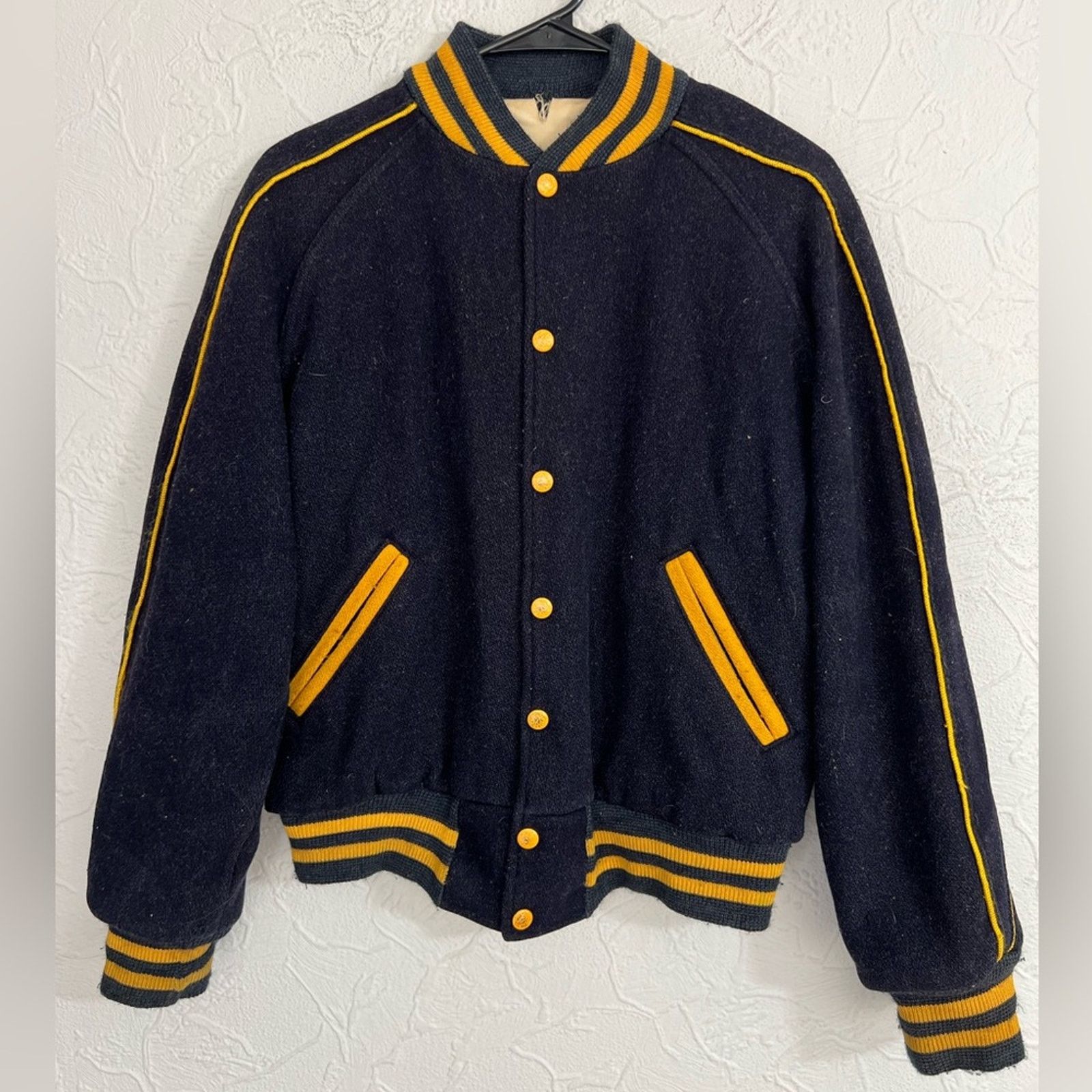 Vintage Vintage 1950s Valley Forge Eagles Varsity Bomber Jacket Size US S / EU 44-46 / 1 - 2 Thumbnail