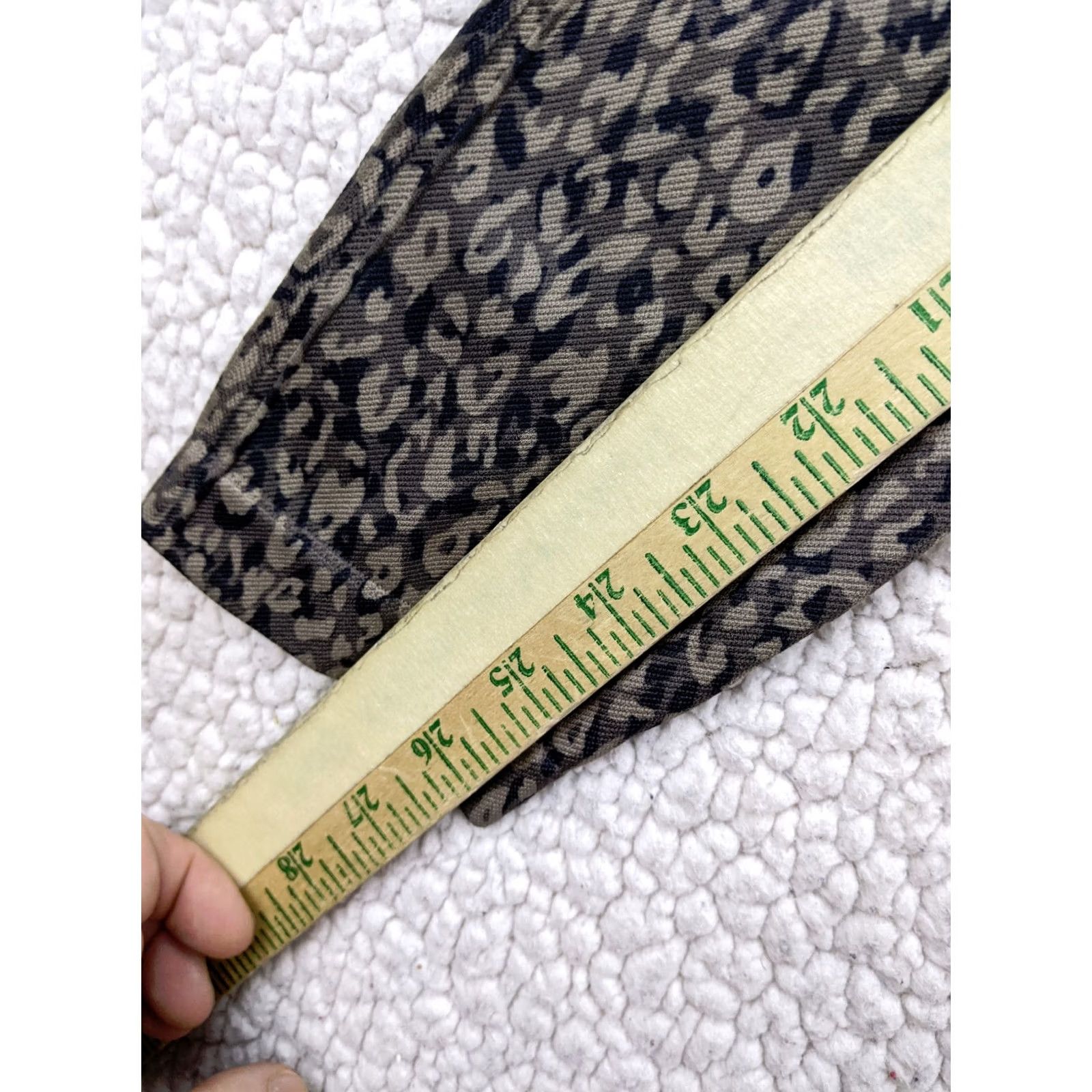 Spanx Spanx Womens L Beige Leopard Camo Legging Skinny Yoga Compression Mid Rise Size 36" / US 14 / IT 50 - 7 Thumbnail