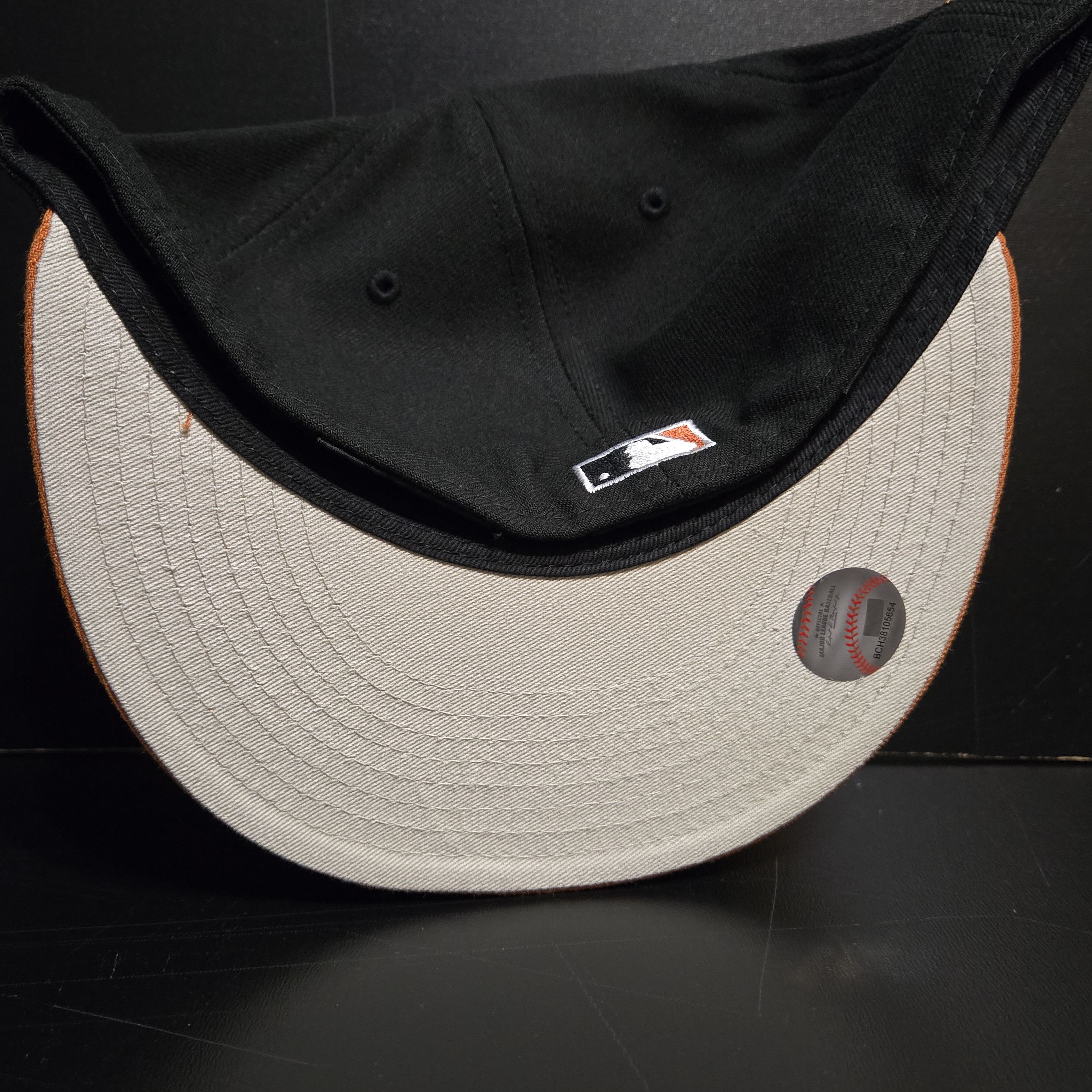 New Era 7 5/8 Houston Astros MyFitteds Longhorns New Era Fitted Hat Size ONE SIZE - 3 Thumbnail
