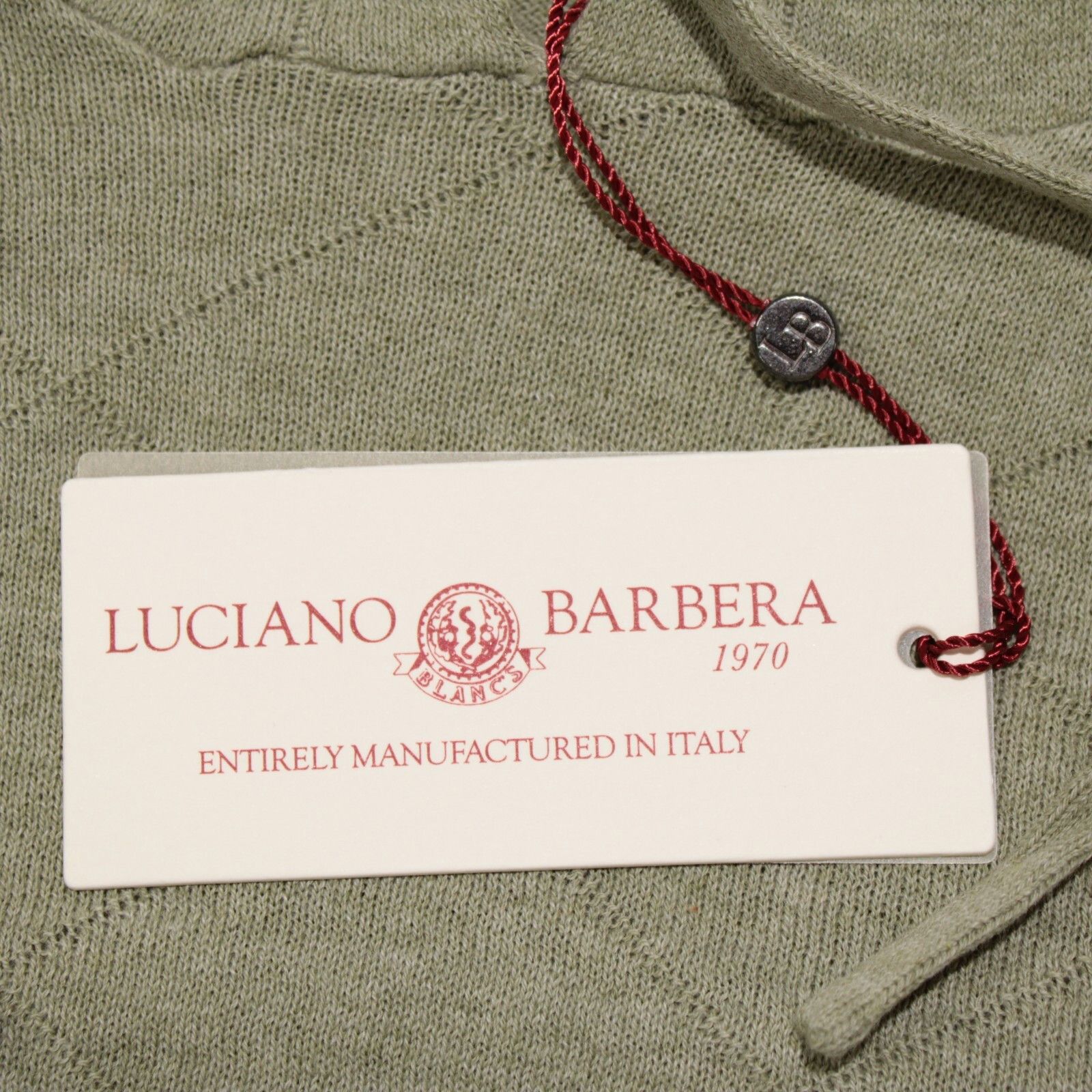 Luciano Barbera Luciano Barbera Sweater Size US L in Green Size US L / EU 52-54 / 3 - 2 Thumbnail