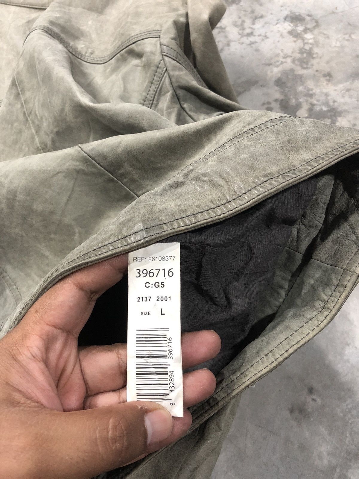 Mango Genuine leather biker jacket