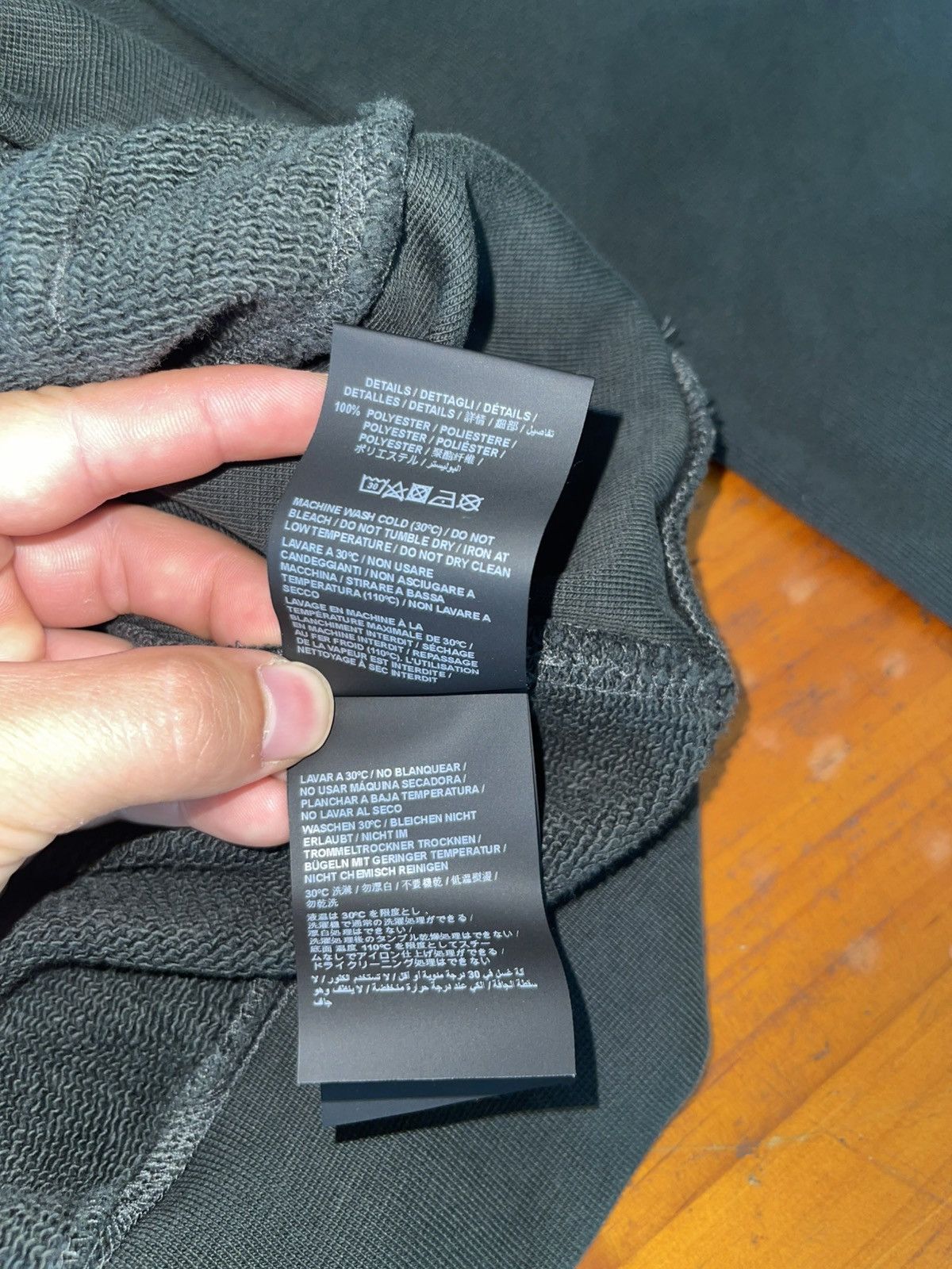 Heron Preston Heron Preston Security Logo Hoodie –Black –FW23 - New-Size S Size US S / EU 44-46 / 1 - 8 Thumbnail