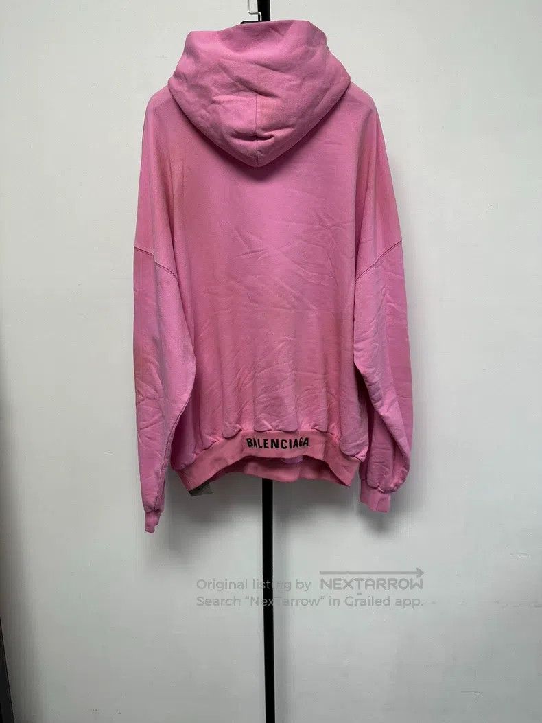 Balenciaga Balenciaga Printed Hooded Long Sleeve Hoodie Size US S / EU 44-46 / 1 - 2 Thumbnail
