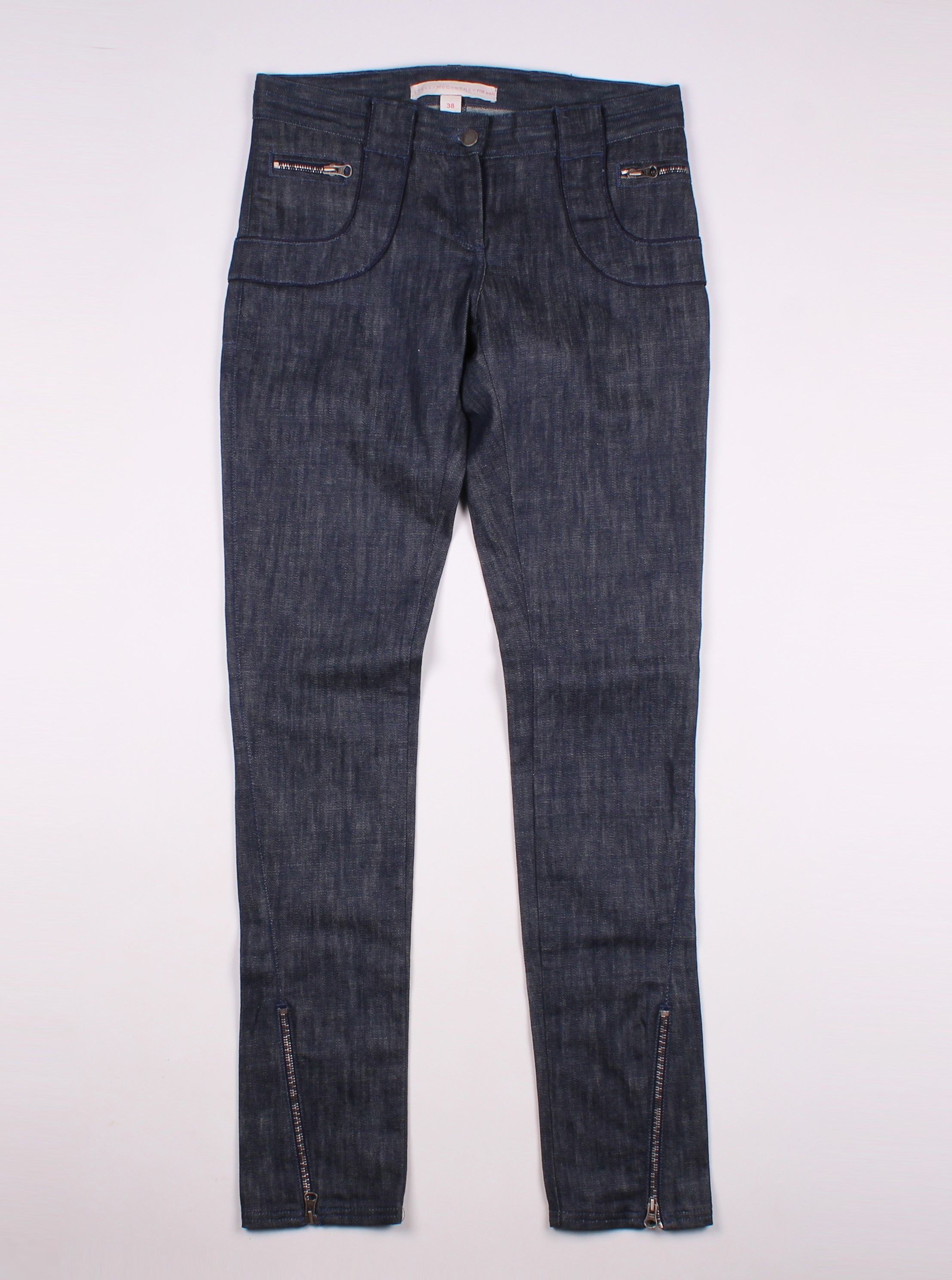 H&M × Stella McCartney Stella McCartney X H&M Skinny Wомеns Denim Jeans Size 32" / US 10 / IT 46 - 1 Thumbnail