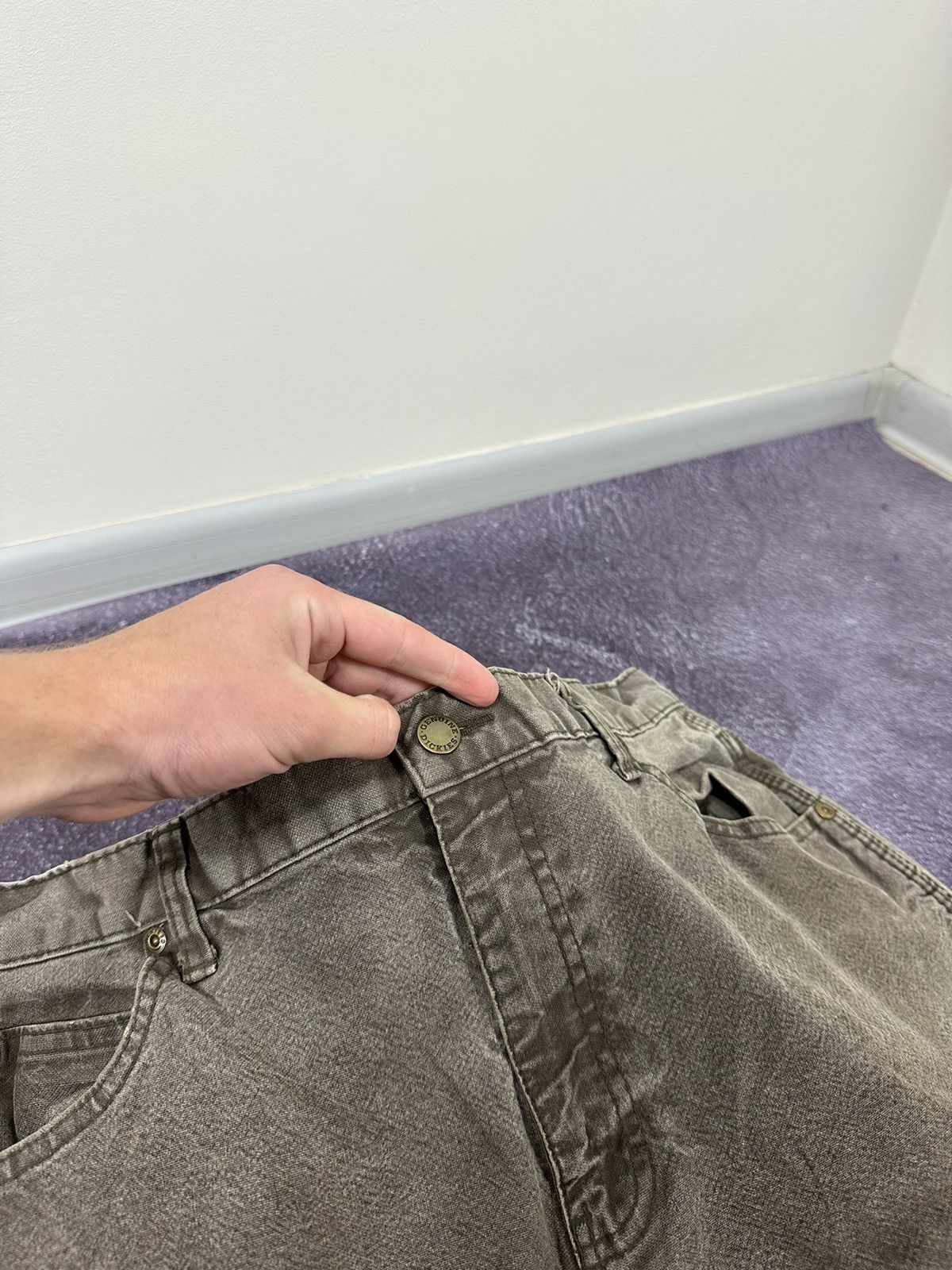 Dickies Vintage Dickies Baggy Cargo Faded Work Y2K Pants Jeans Size US 34 / EU 50 - 11 Thumbnail