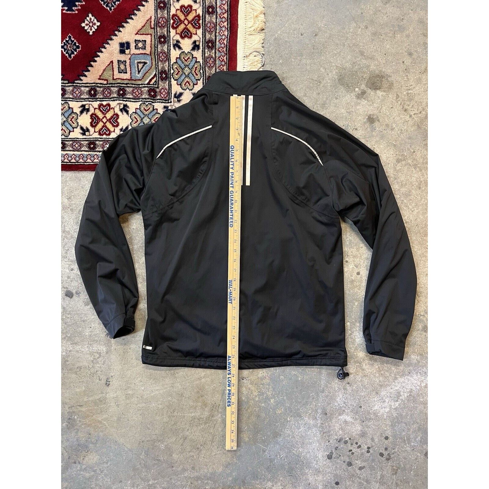 Adidas USF San Francisco Adidas Jacket Men L Black Windbreaker 2014 Size US L / EU 52-54 / 3 - 8 Thumbnail