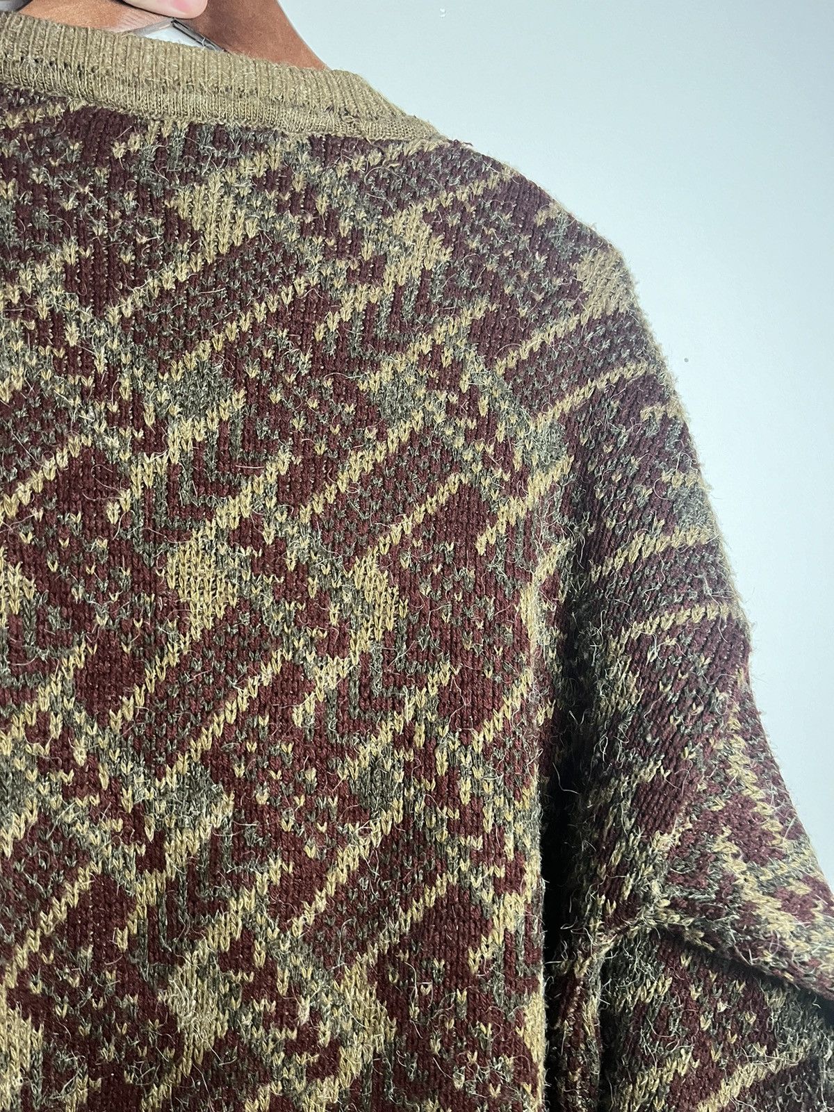 Coogi × Tundra Canada Kurt Cobain style Wool Cardigan Size US L / EU 52-54 / 3 - 8 Thumbnail