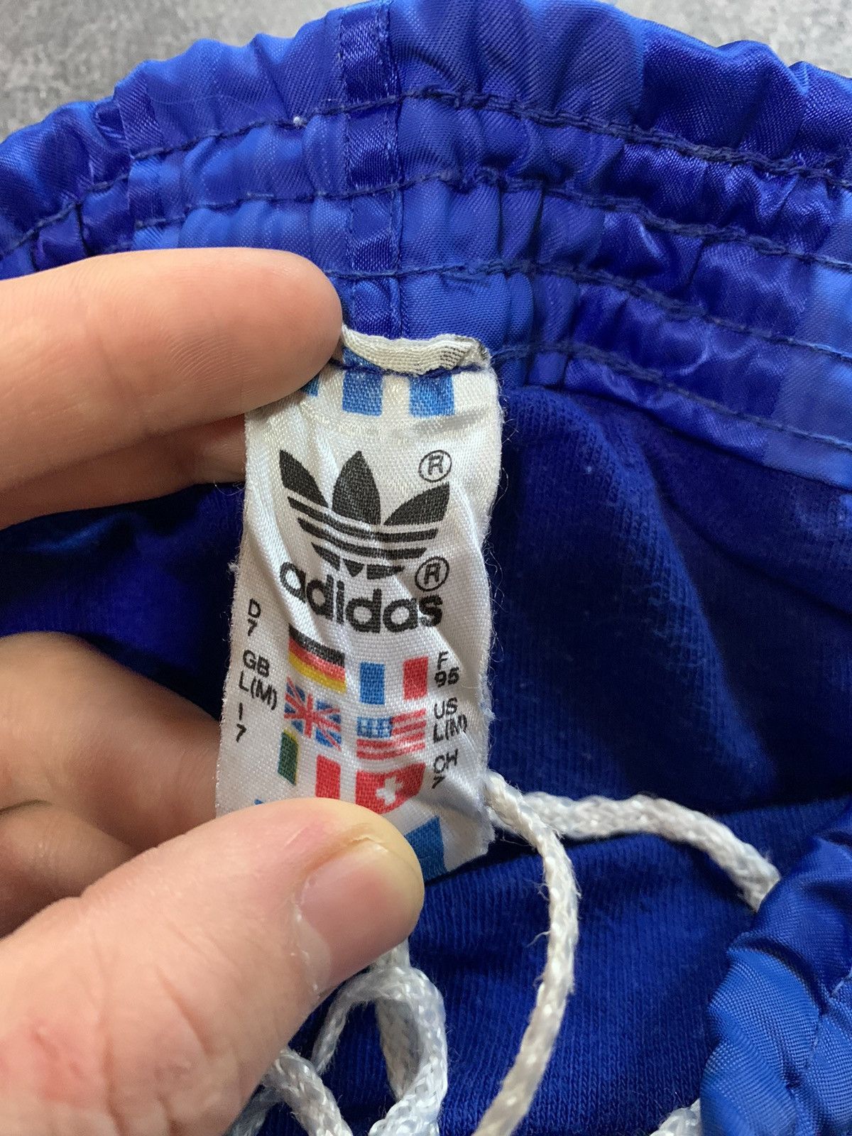 Adidas × Vintage Vintage Adidas Made In West Germany Shorts Size US 34 / EU 50 - 6 Thumbnail