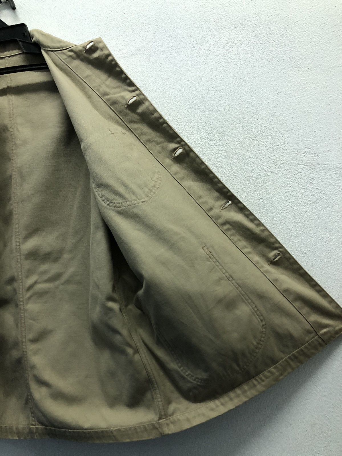 SHIPS SHIPS Khaki Cotton Chore Jacket – Size L Size US L / EU 52-54 / 3 - 11 Thumbnail