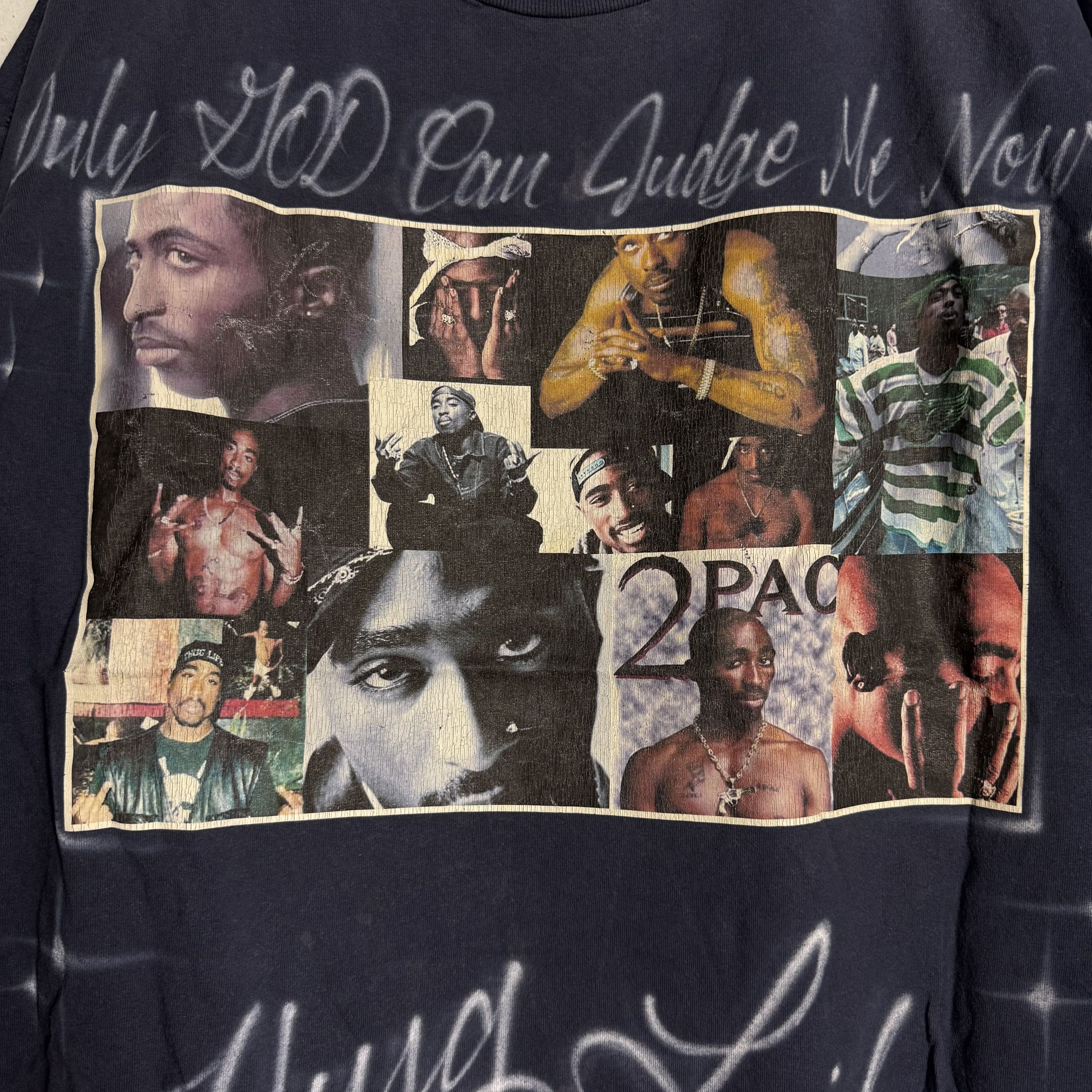 Rap Tees 🔥RARE🔥Vintage Tupac Shakur Memorial Rap Oversized T-shirt Size US XXL / EU 58 / 5 - 3 Thumbnail