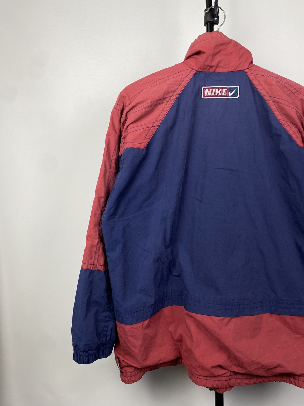 Nike × Vintage 90’s NIKE BIG LOGO TRACK JACKET Y2K Size US M / EU 48-50 / 2 - 14 Thumbnail