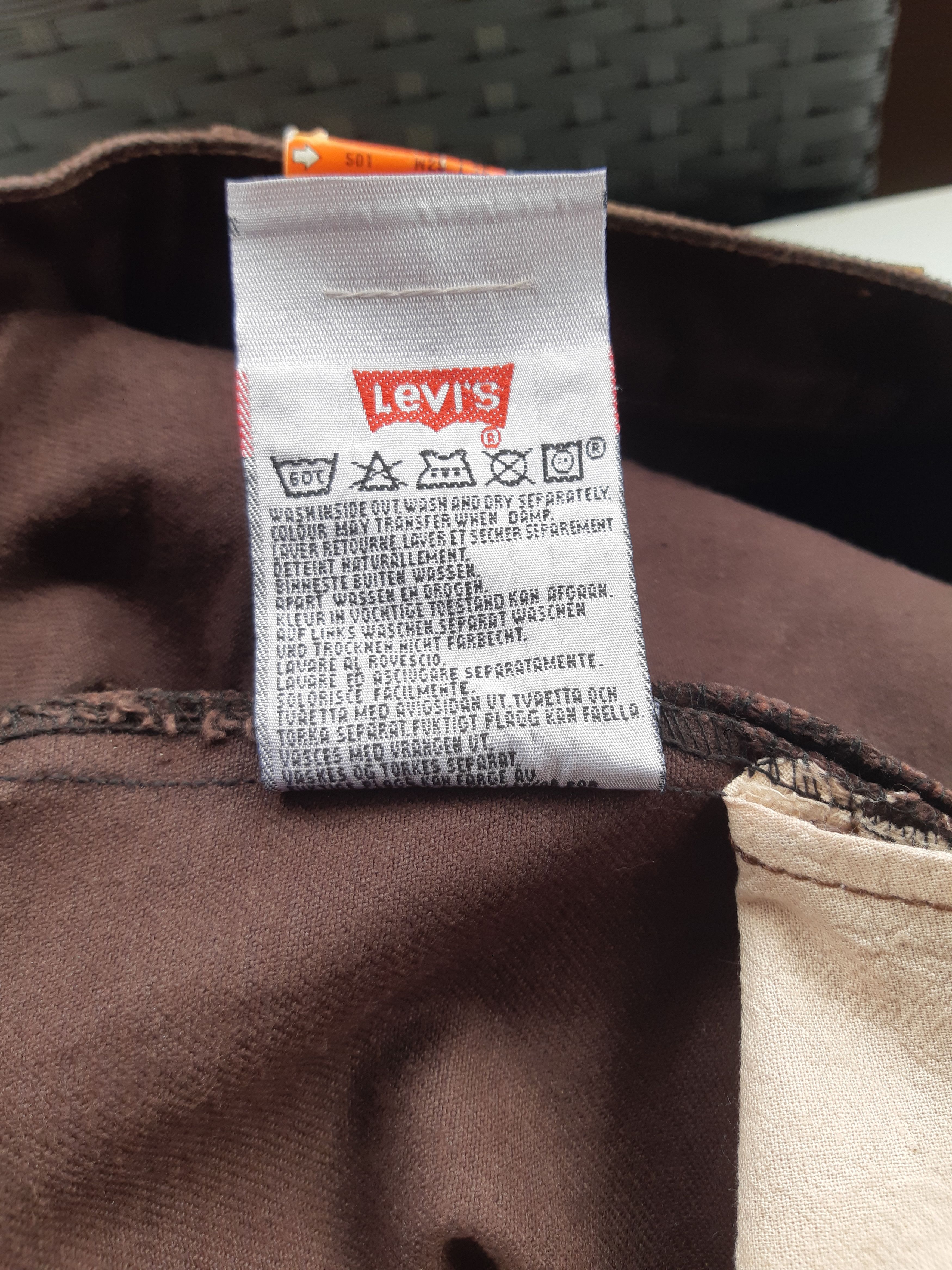 Levi's Vintage 90s LEVIS 501 Jeans USA size W29 L36 NWT Size 29" - 7 Thumbnail