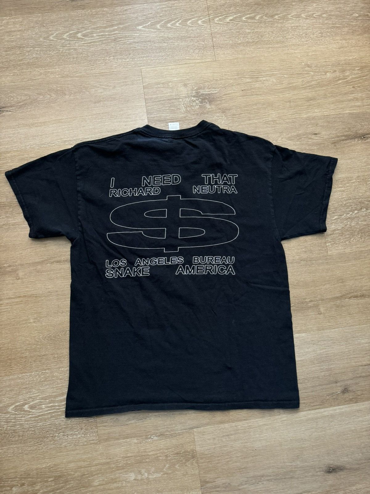 Los Angeles Apparel ‘I Need That Richard Neutra Money’ Vintage Pocket Tee Size US L / EU 52-54 / 3 - 13 Thumbnail