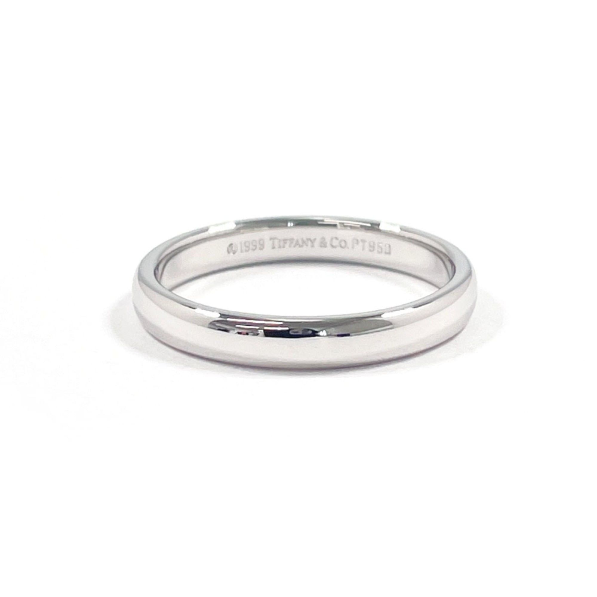 Tiffany & Co. TIFFANY&Co. Tiffany Wedding Band Ring Forever Ring, Pt950 Platinum, 14.5cm, Silver, Unisex Size ONE SIZE - 1 Thumbnail