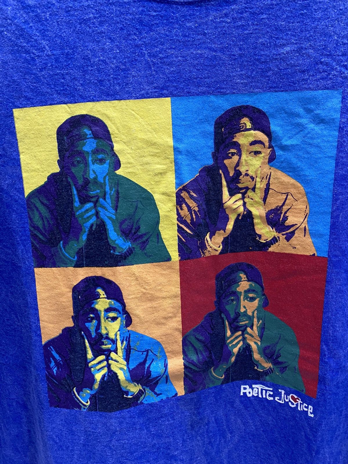 Band Tees 2 PAC POETIC JUSTICE TSHIRT Size US XL / EU 56 / 4 - 2 Thumbnail