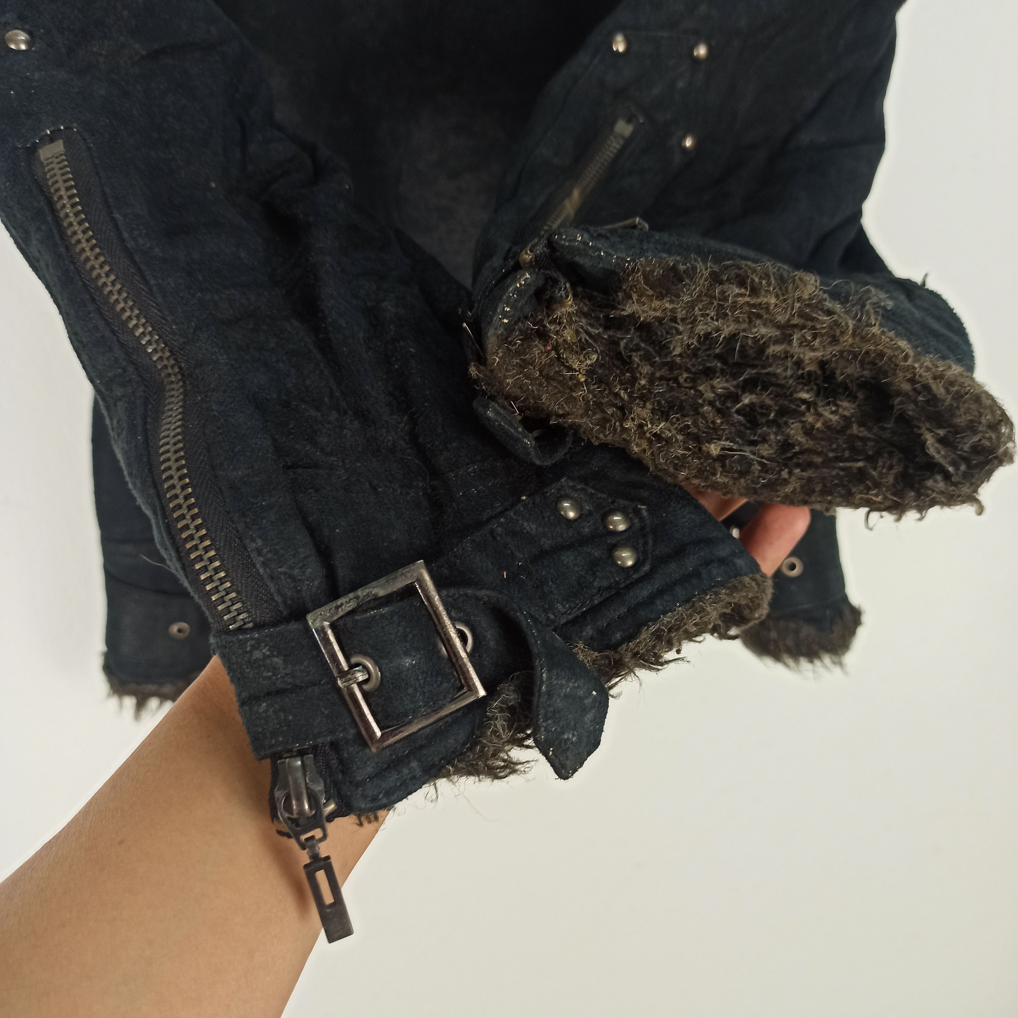 In The Attic 💥BINDING OFFER💥 IN THE ATTIC JACKET FUR SEDITIONERIES PUNK Size US L / EU 52-54 / 3 - 7 Thumbnail