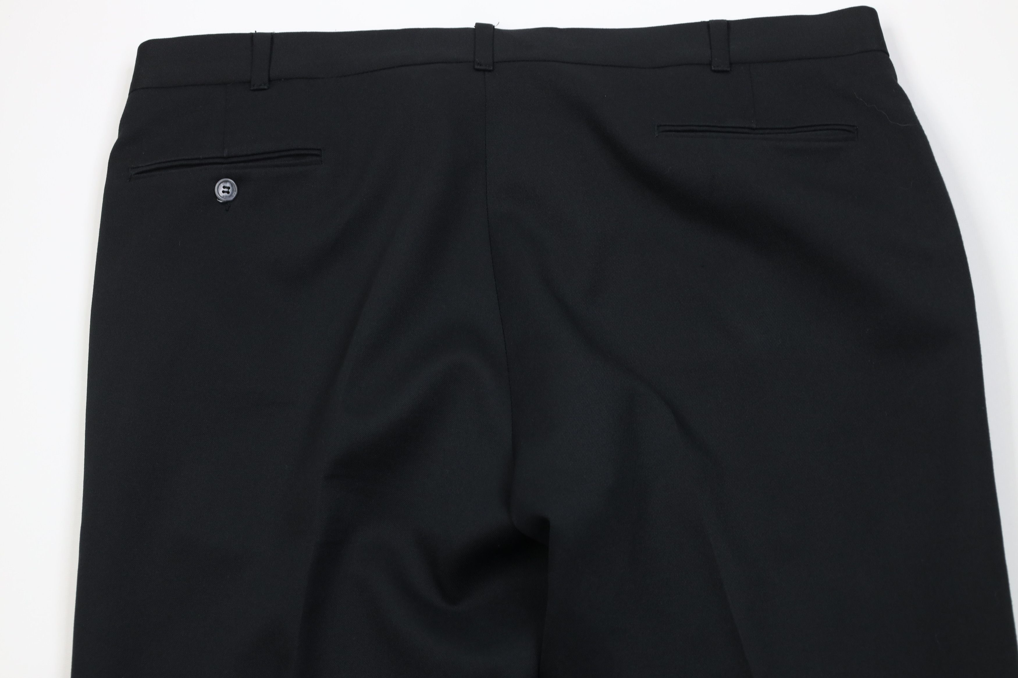 Vintage Vintage 90s Streetwear Wide Leg Chino Pants Trousers Black Size US 40 / EU 56 - 11 Thumbnail