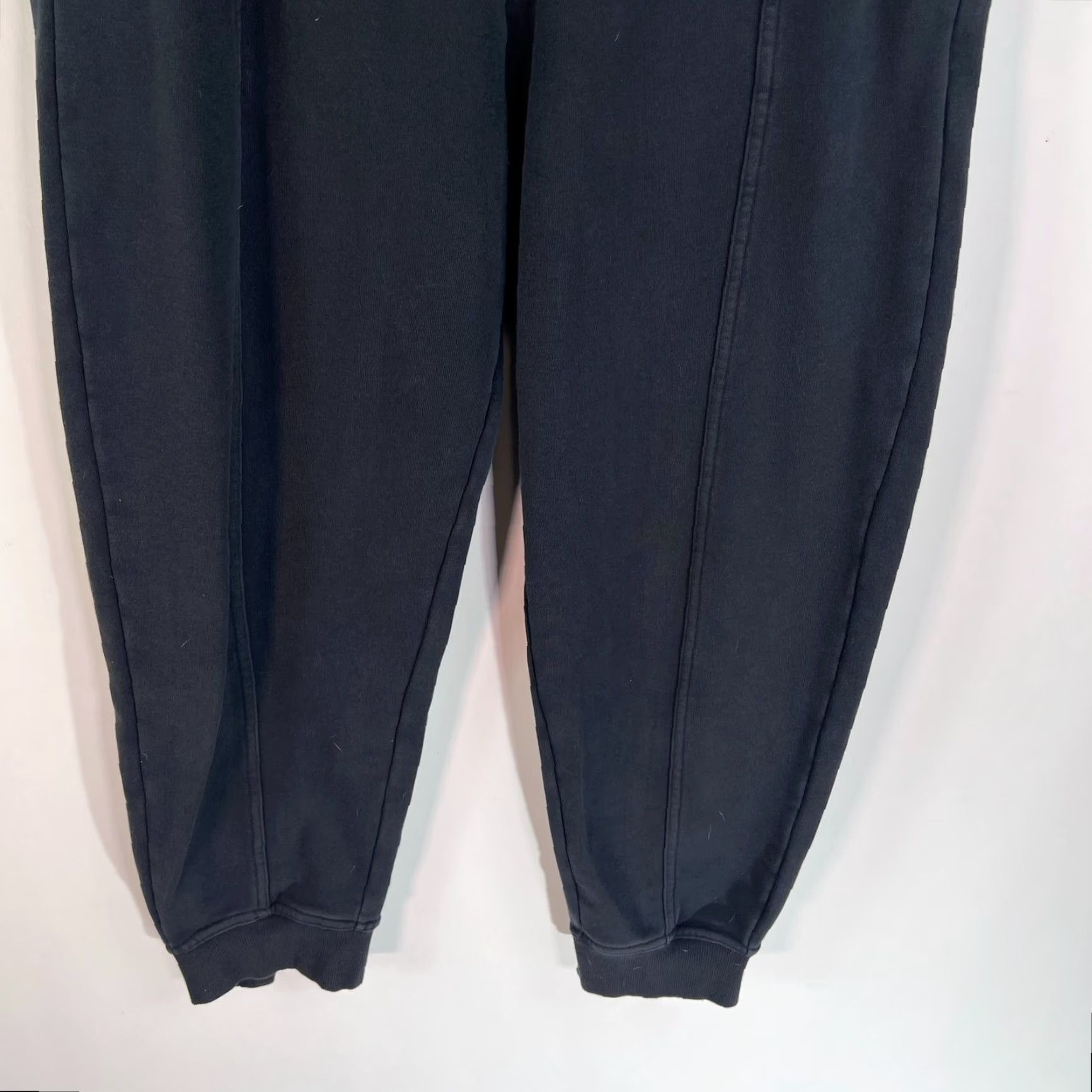 Adidas Adidas Stella McCartney Training Track Pants Womens Size L Black Double Weave Track Pants Adidas Stella McCartney Training Womens L Black Double Weave Size 36" / US 14 / IT 50 - 3 Thumbnail
