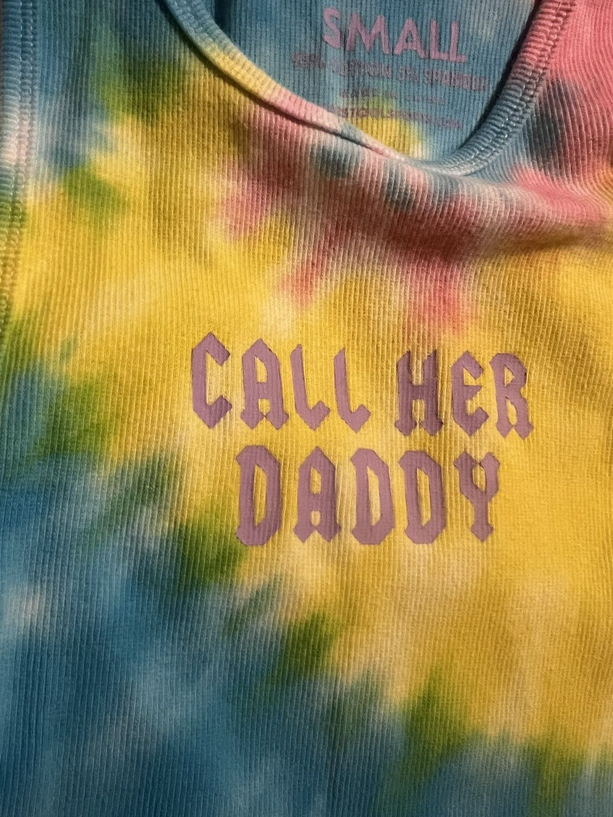 Vintage Call Her Daddy Barstool Sports tie-dye tank OG DADDY GANG Size S / US 4 / IT 40 - 5 Thumbnail