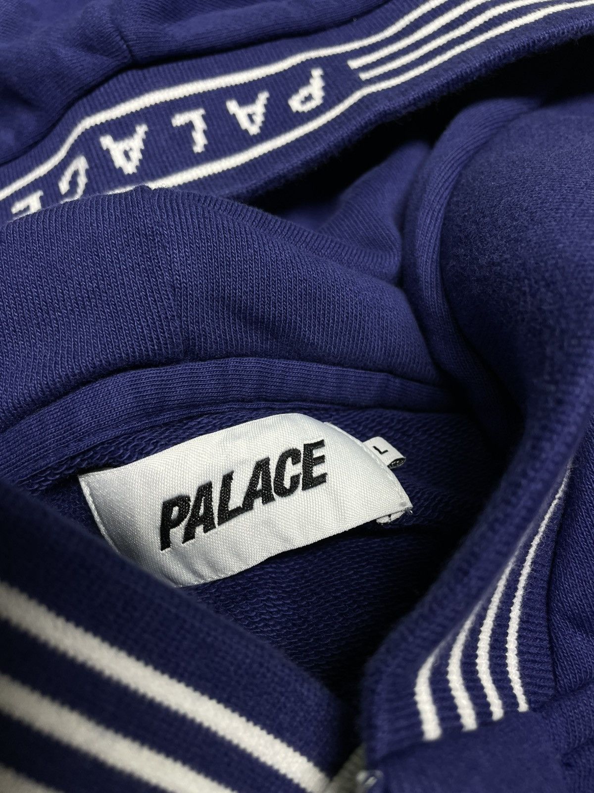 Palace Palace P-Rib Hood Navy Size US L / EU 52-54 / 3 - 5 Thumbnail