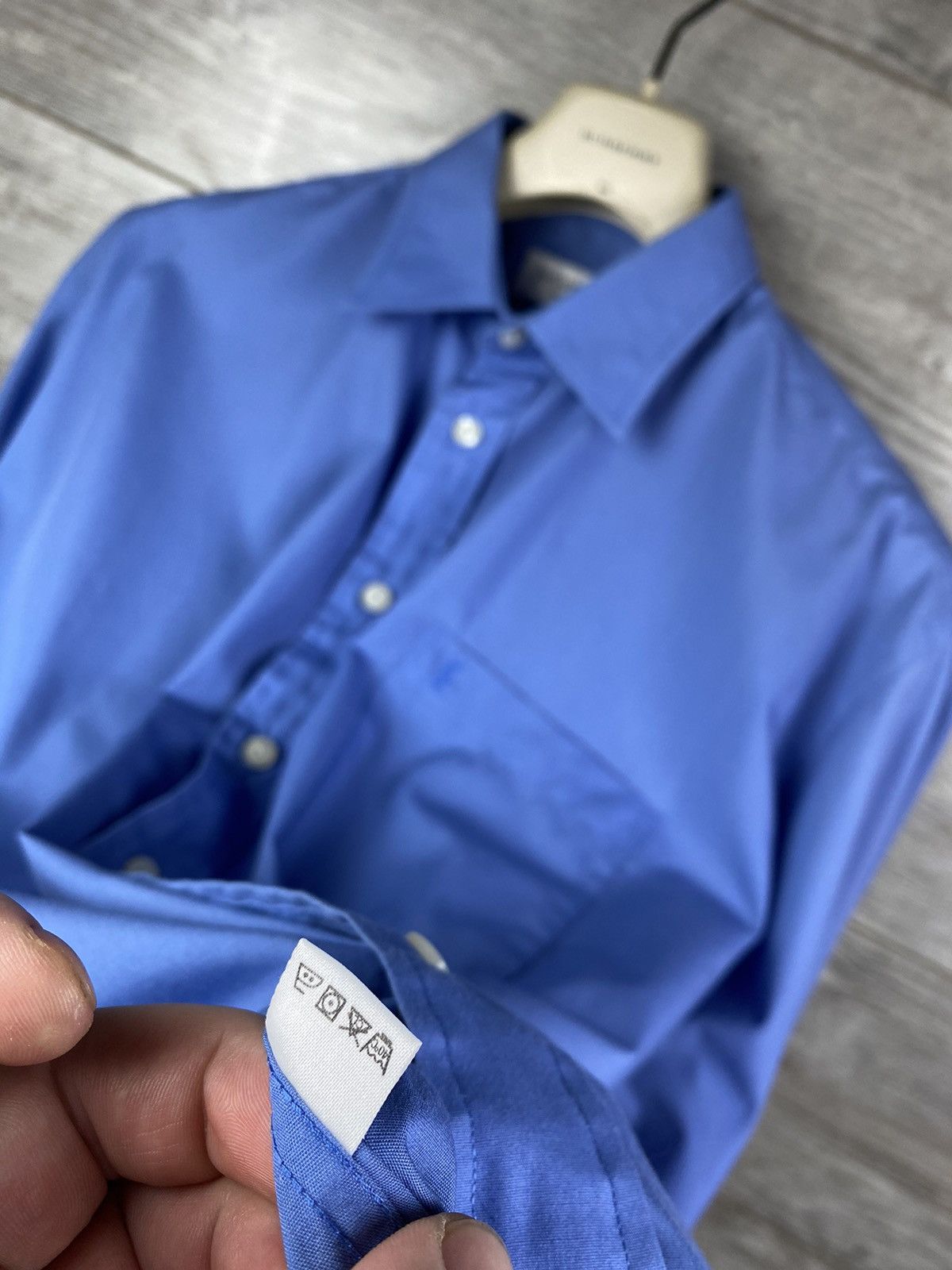 Vintage × Yves Saint Laurent Vintage Yves Saint Laurent 90s Shirt Button Up Long Sleeve Size US M / EU 48-50 / 2 - 13 Thumbnail