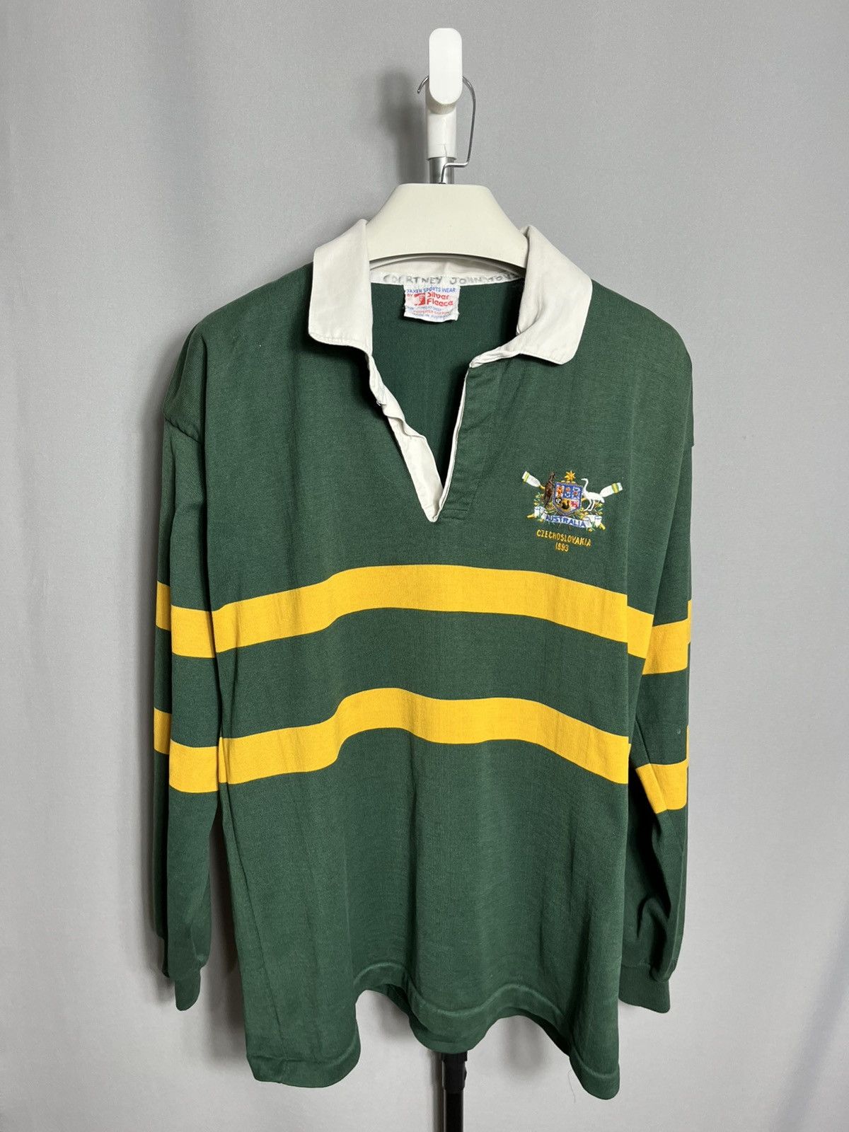 Vintage 1993 Roudnice Czechoslovakia World Champion Australia Rowing Size US L / EU 52-54 / 3 - 1 Thumbnail