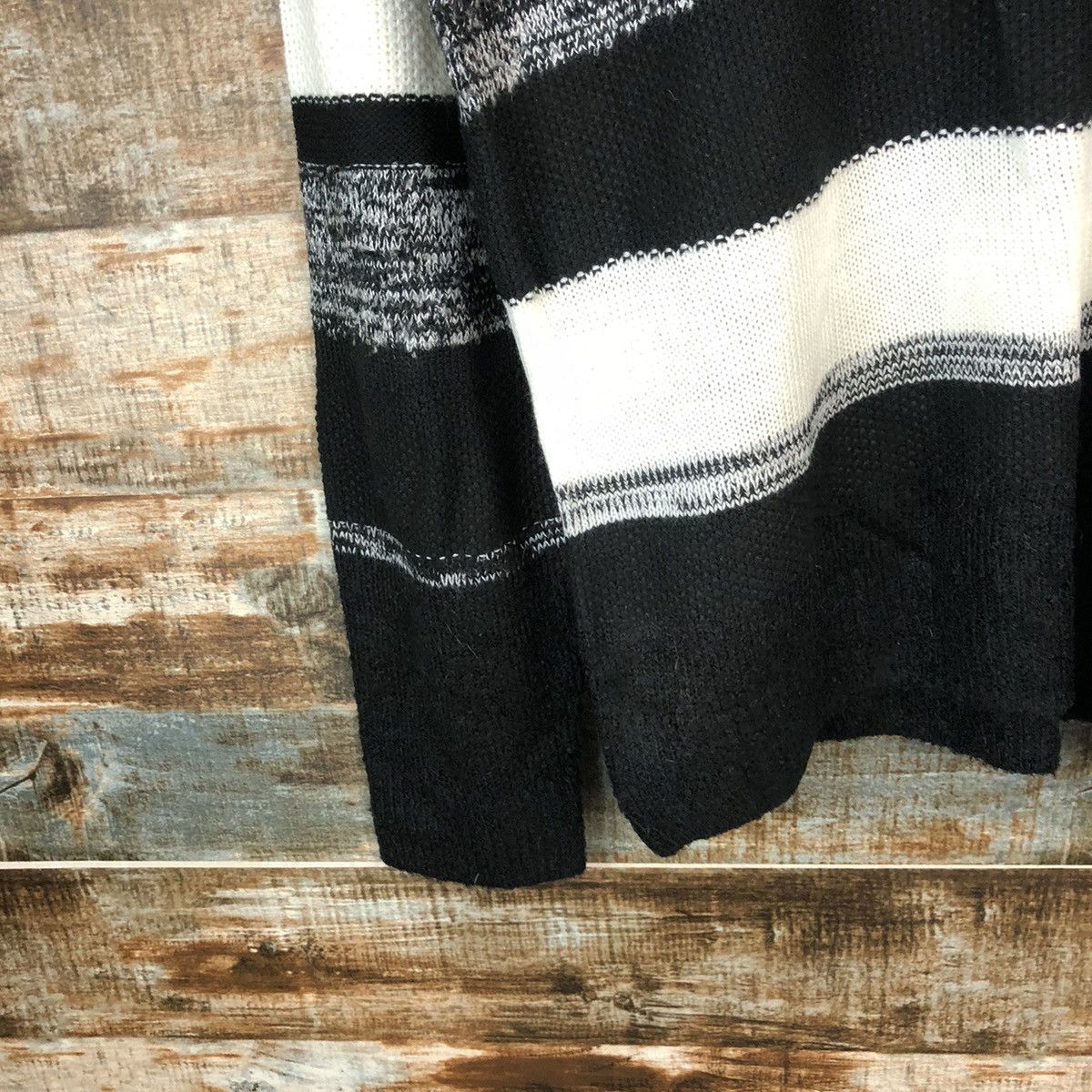 Homespun Knitwear × Japanese Brand Confirm Black Knitwear #A1728 Size US L / EU 52-54 / 3 - 7 Thumbnail