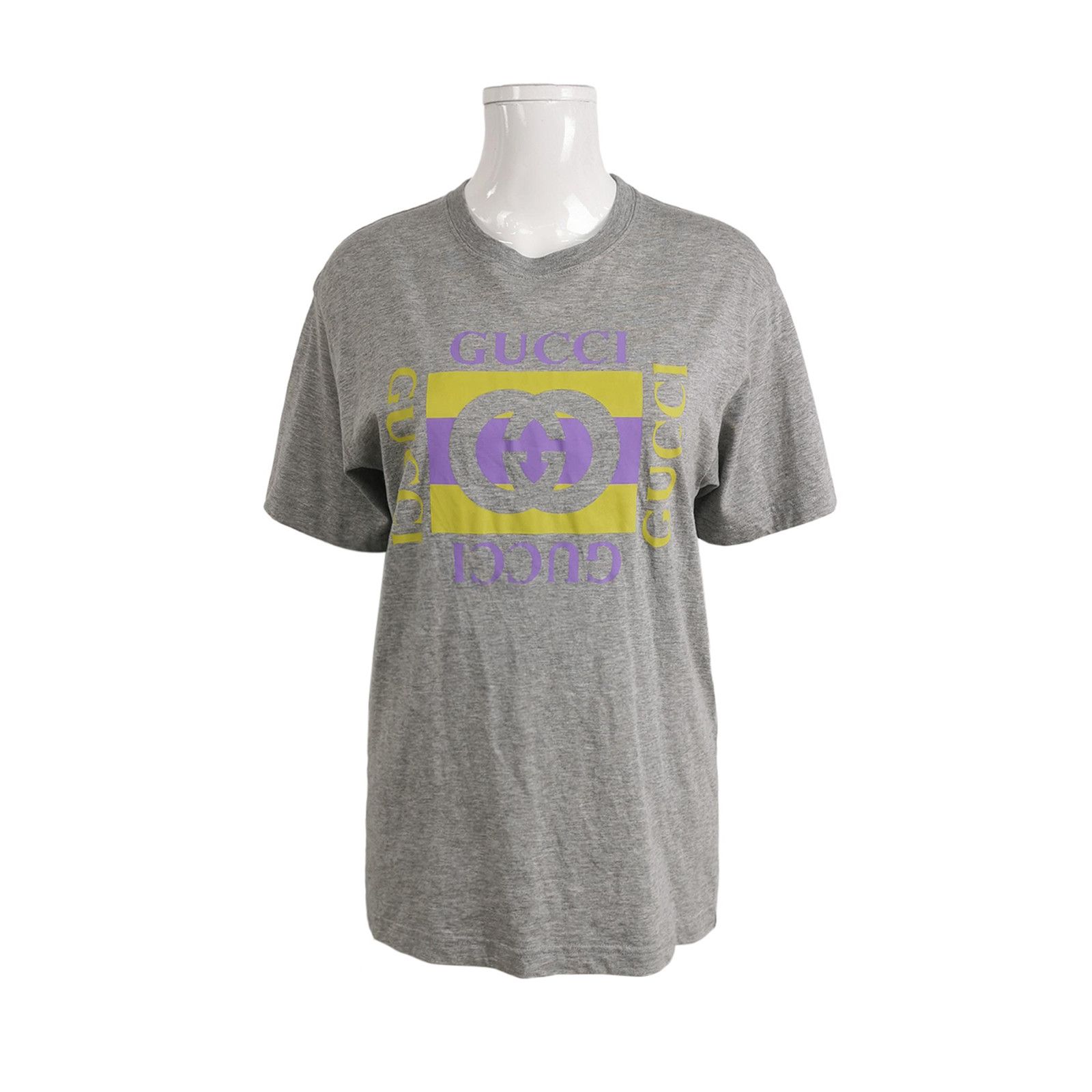 Gucci Gucci Logo Print T-Shirt Size XXS Size US XXS / EU 40 - 1 Thumbnail