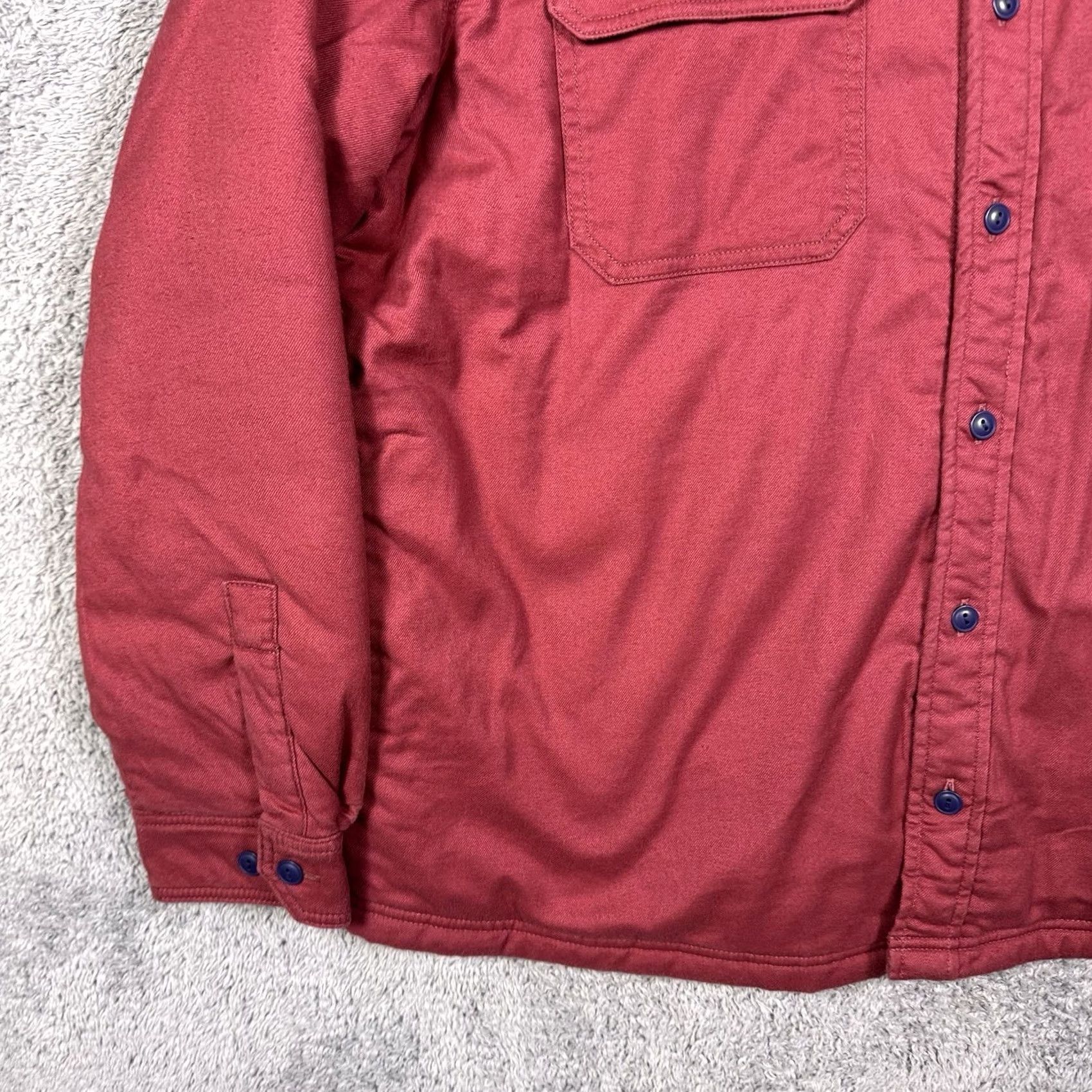 Vineyard Vines Vineyard Vines Jacket Mens 2XL Slopeside Overshirt Flannel Shacket - Red - Cotton - Mid-Length Size US XXL / EU 58 / 5 - 3 Thumbnail